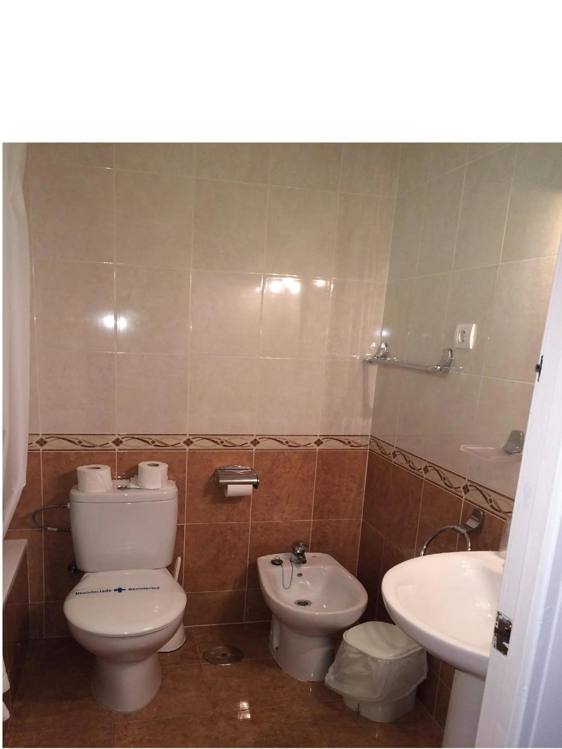 Toilet in Apartamentos Coronado