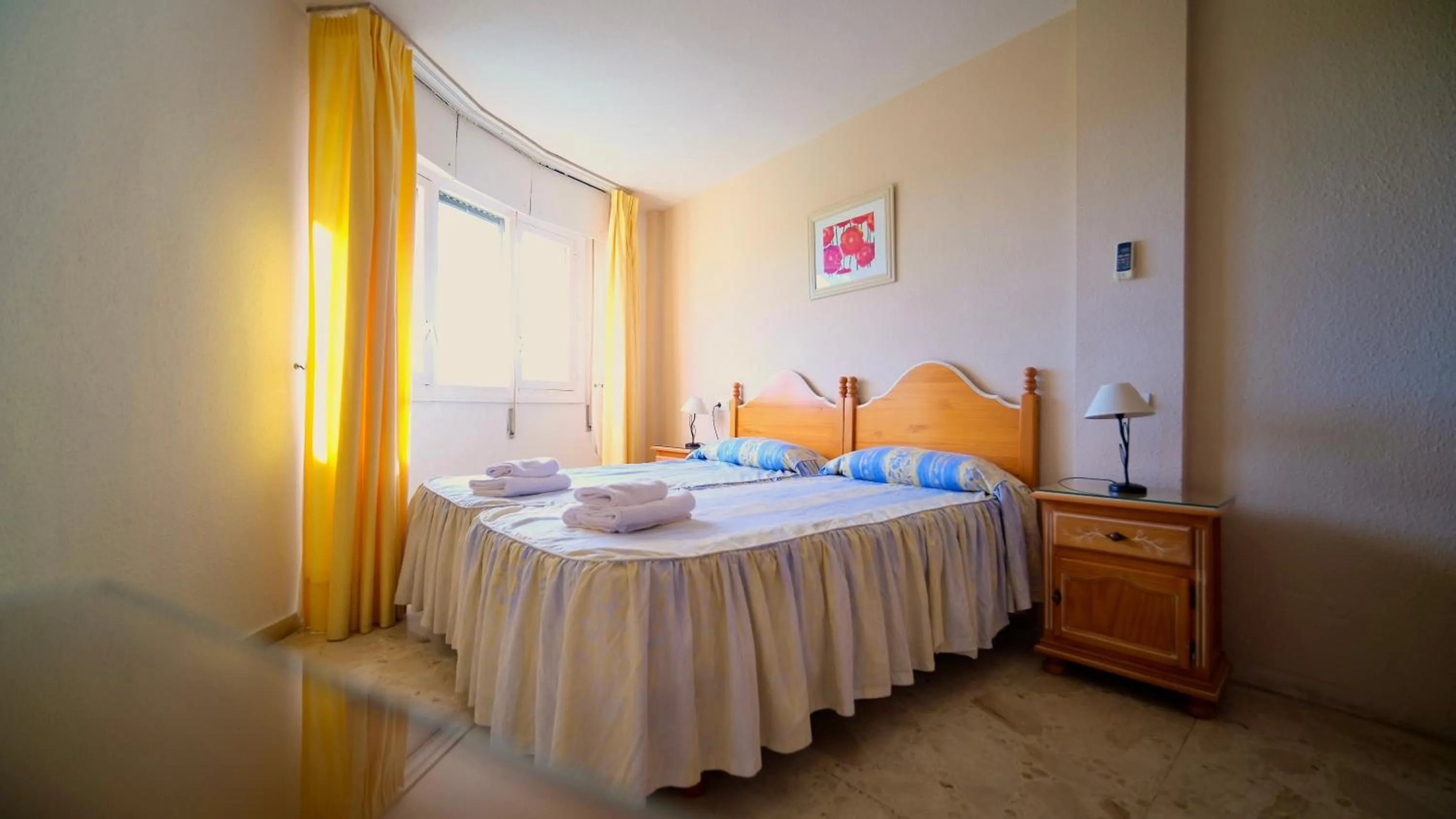 Bedroom, Bed in Apartamentos Coronado