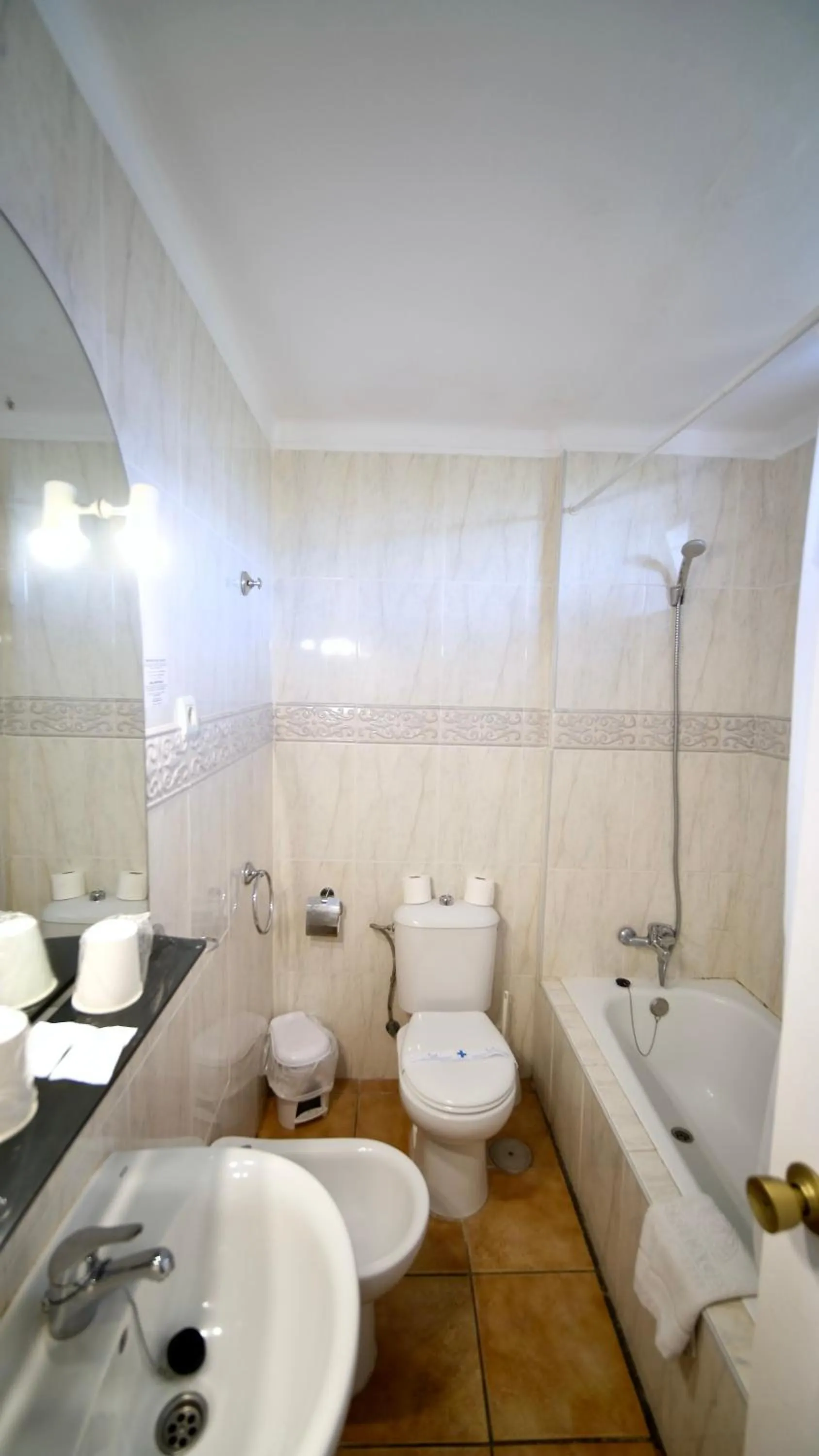 Bathroom in Apartamentos Coronado