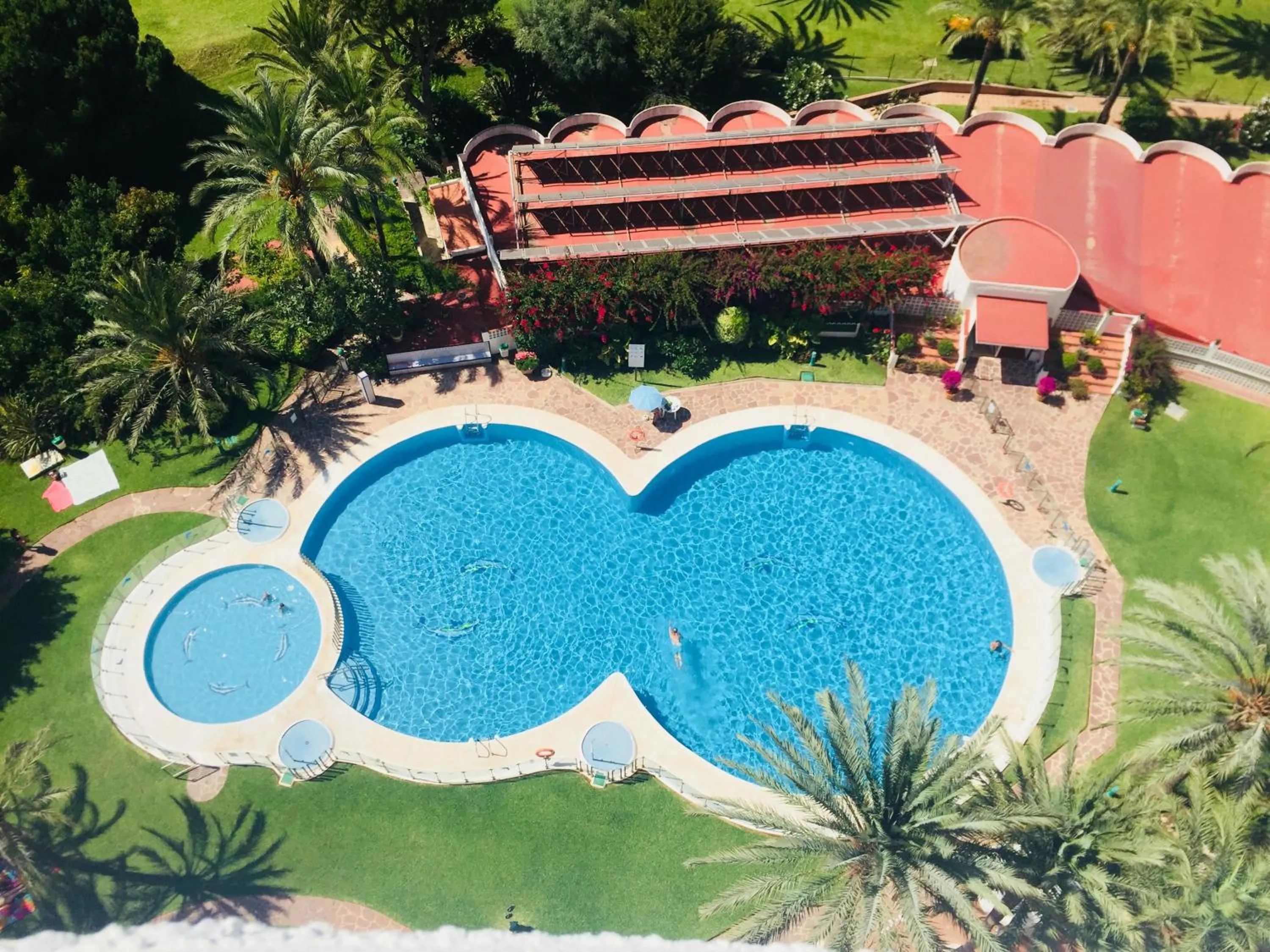 Swimming pool in Apartamentos Coronado