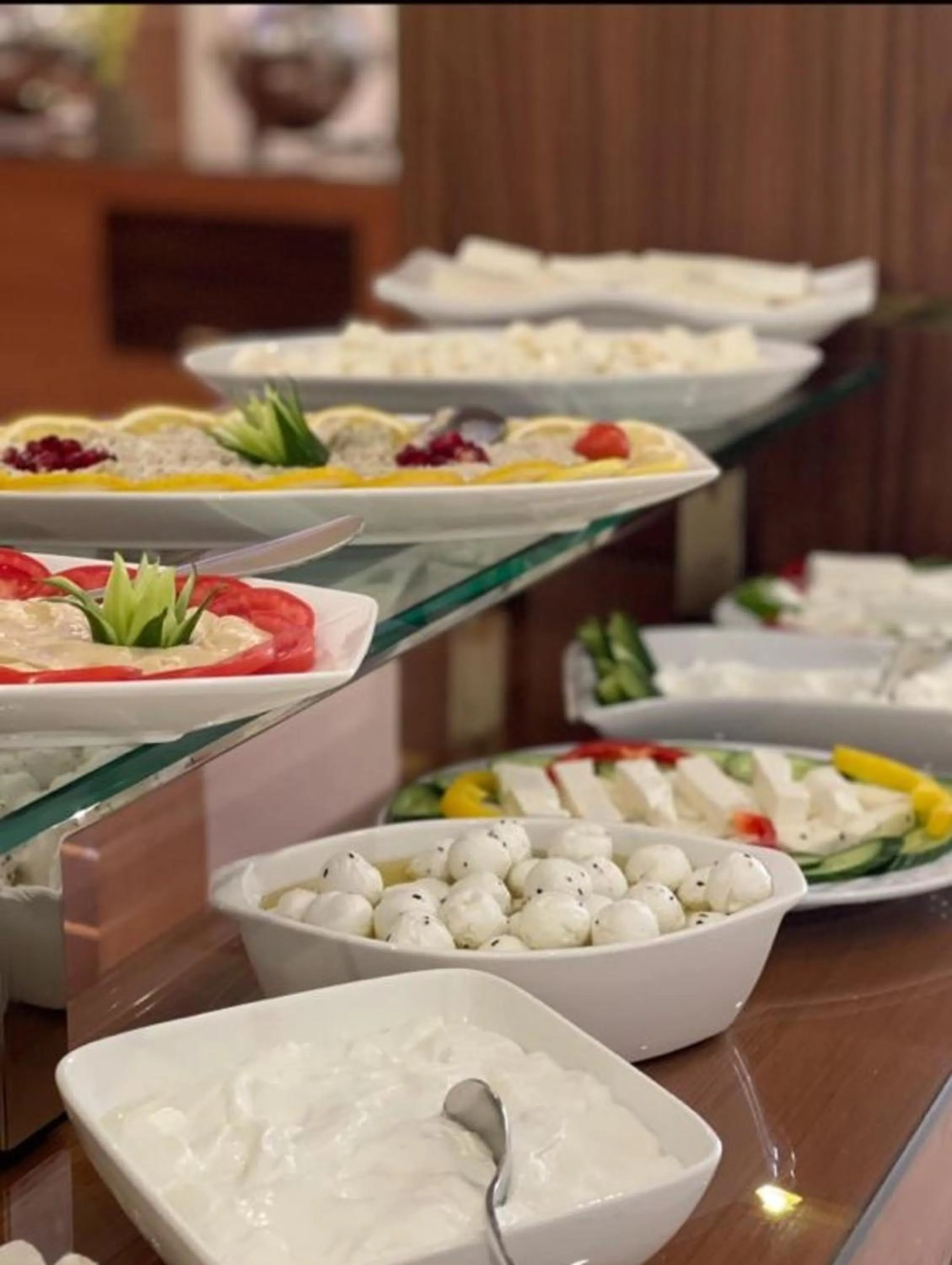 Breakfast in Sama Inn Hotel