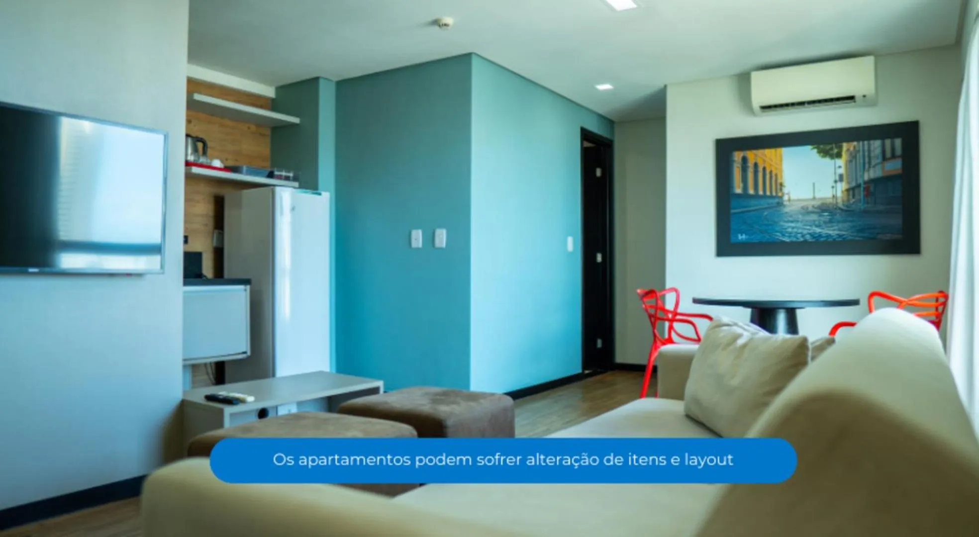 Living room in Roomo Praia de Boa Viagem Residencial