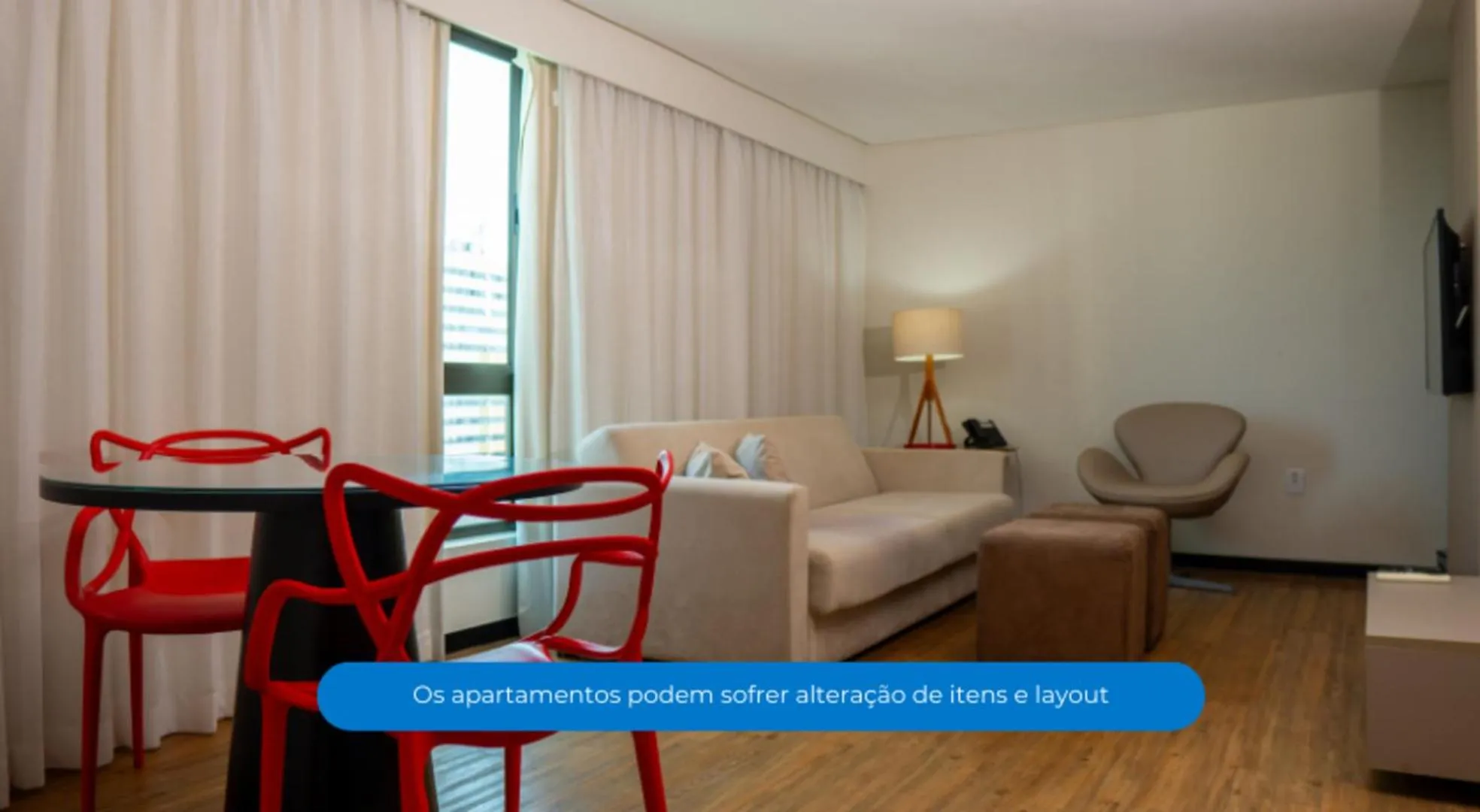 Living room in Roomo Praia de Boa Viagem Residencial