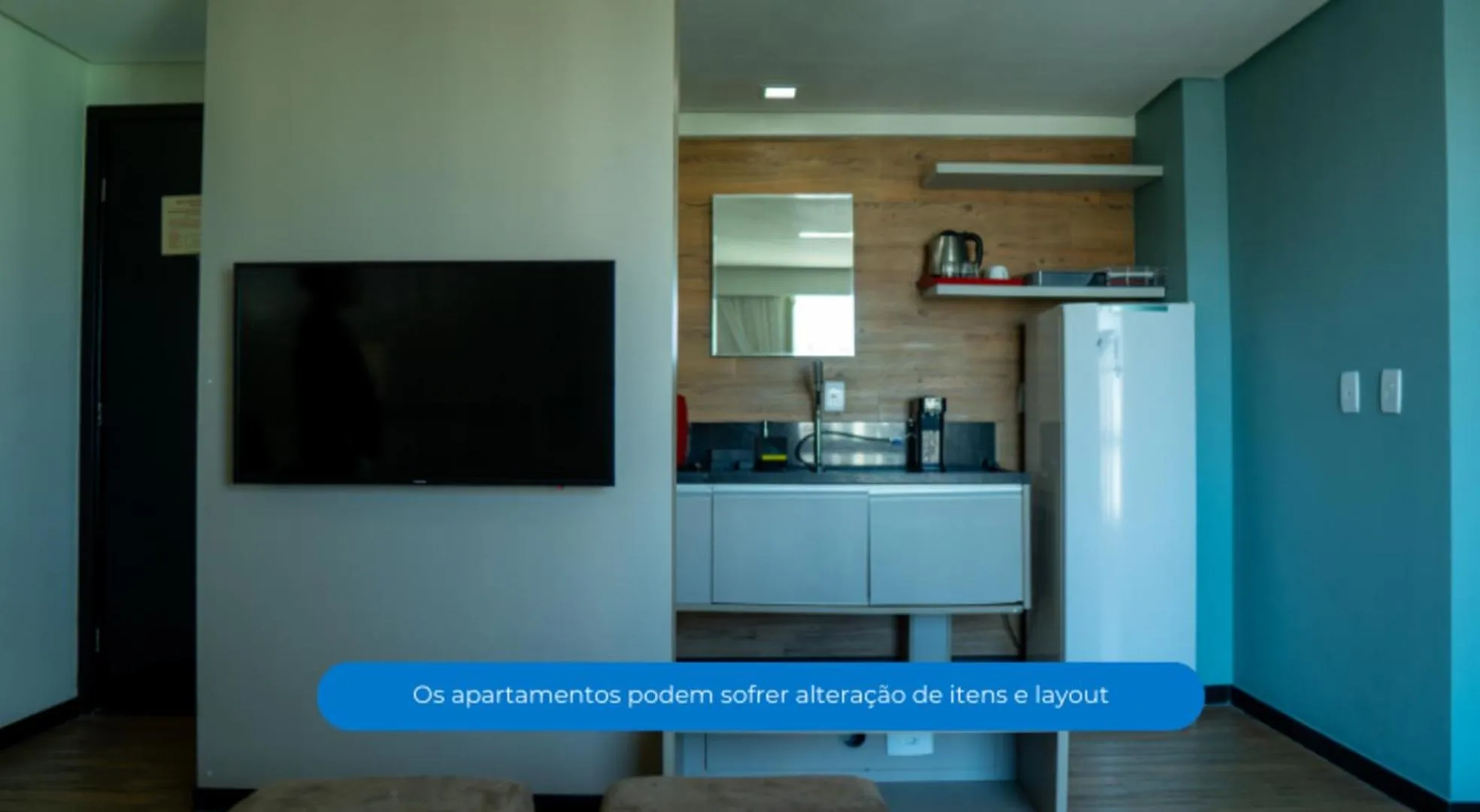 TV and multimedia in Roomo Praia de Boa Viagem Residencial