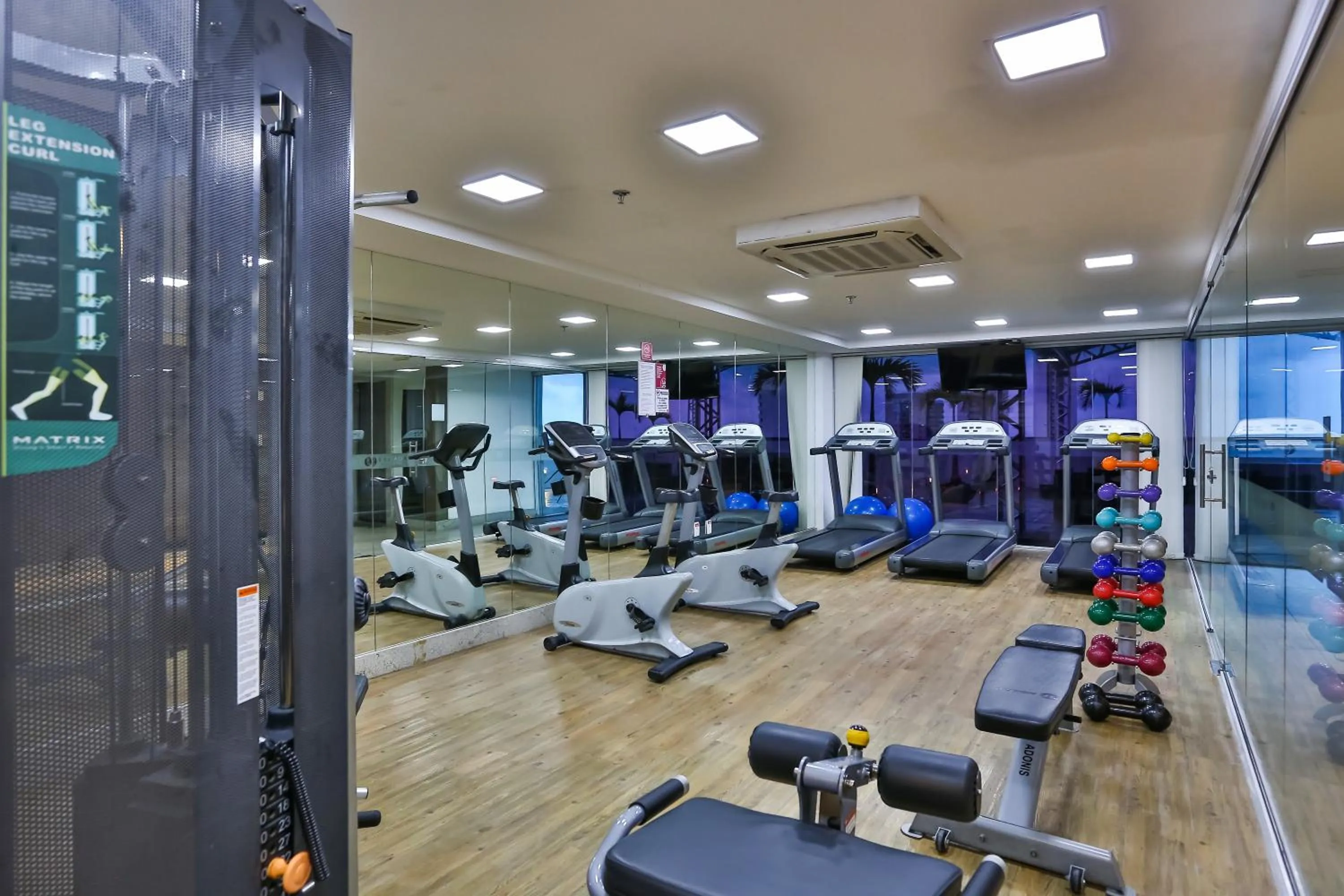 Fitness centre/facilities in Roomo Praia de Boa Viagem Residencial