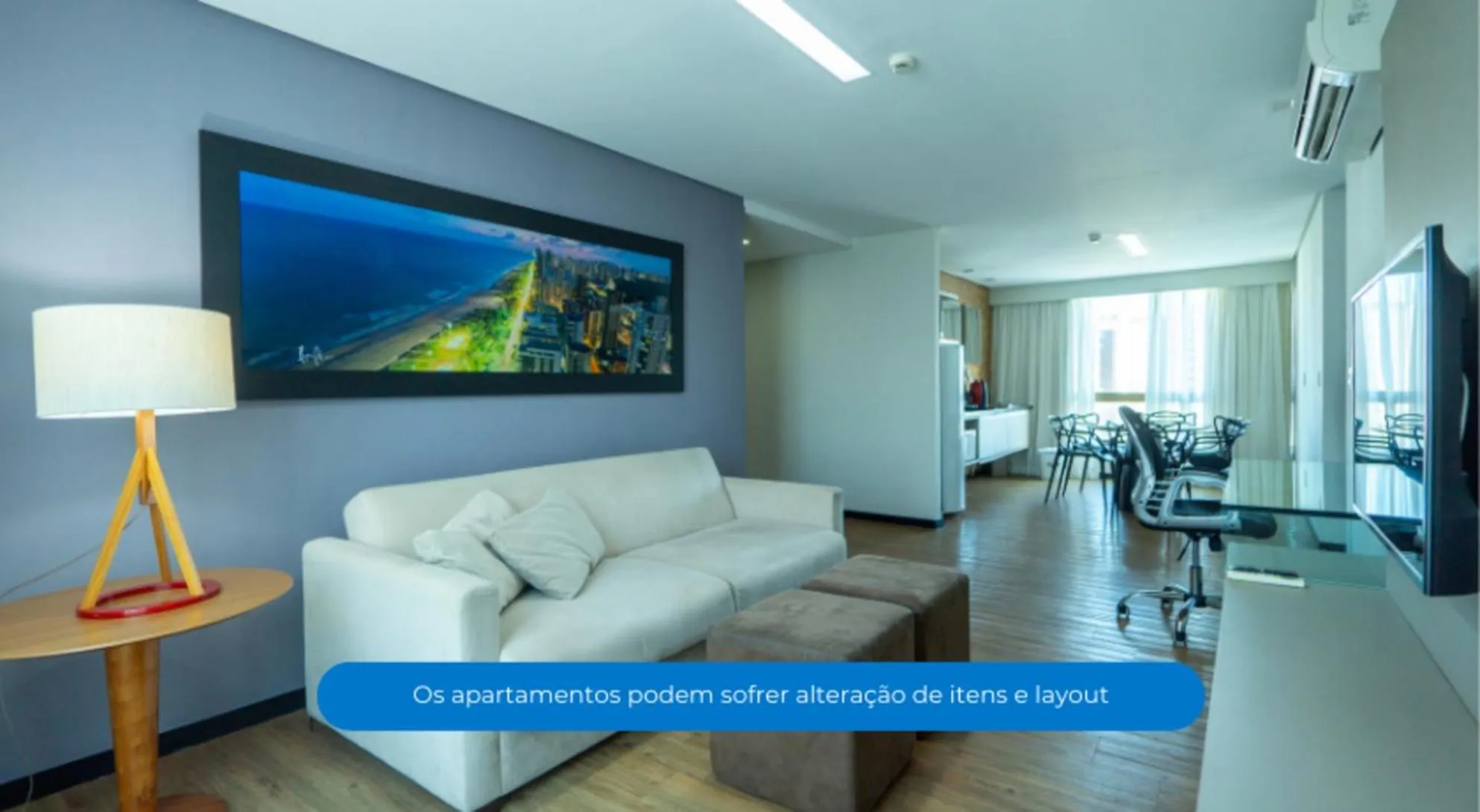 Living room in Roomo Praia de Boa Viagem Residencial