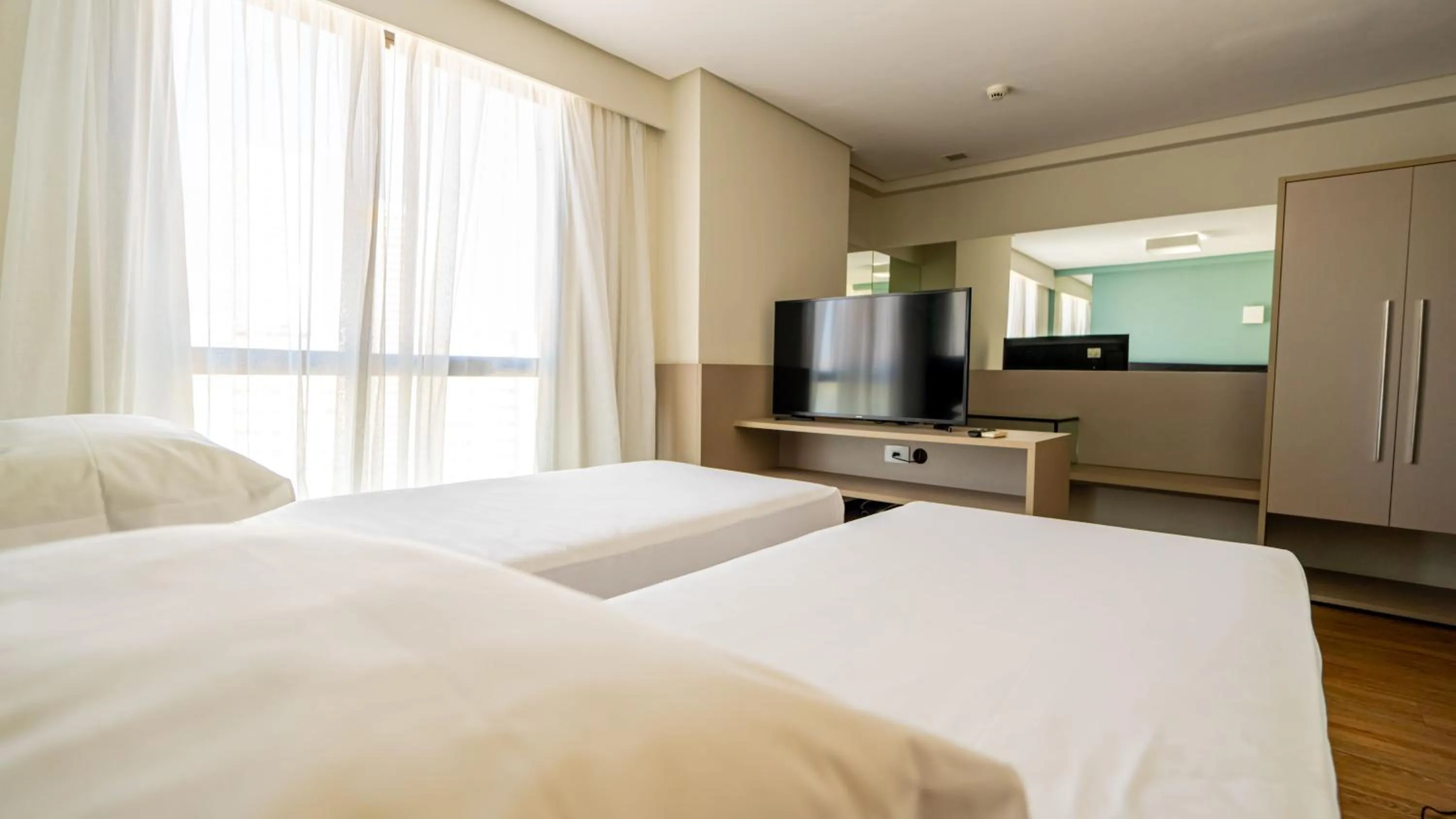 City view, Bed in Roomo Praia de Boa Viagem Residencial