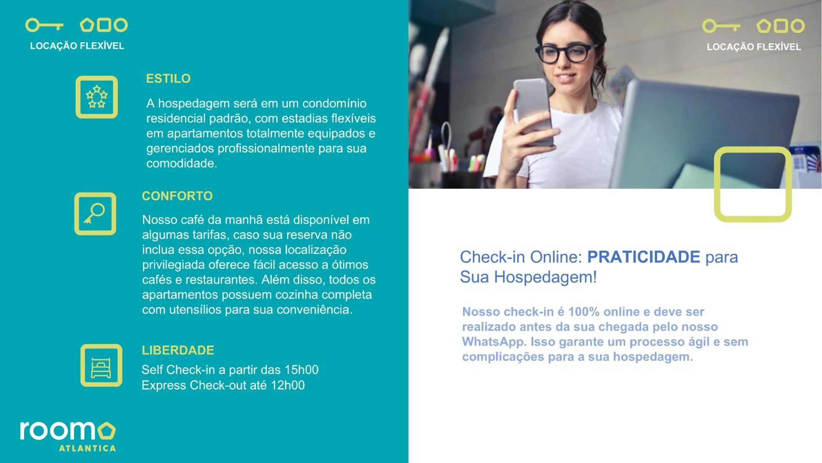 Text overlay in Roomo Praia de Boa Viagem Residencial