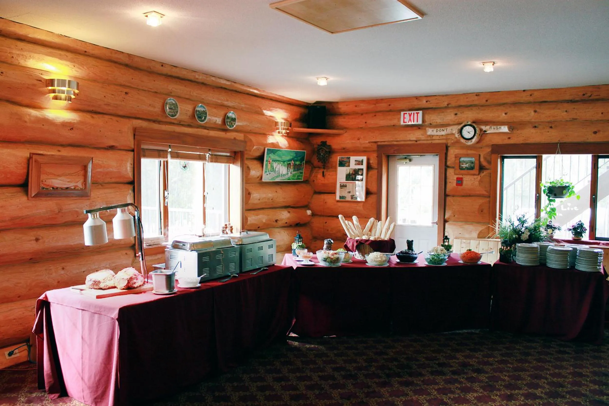 Food close-up in Northern Rockies Lodge