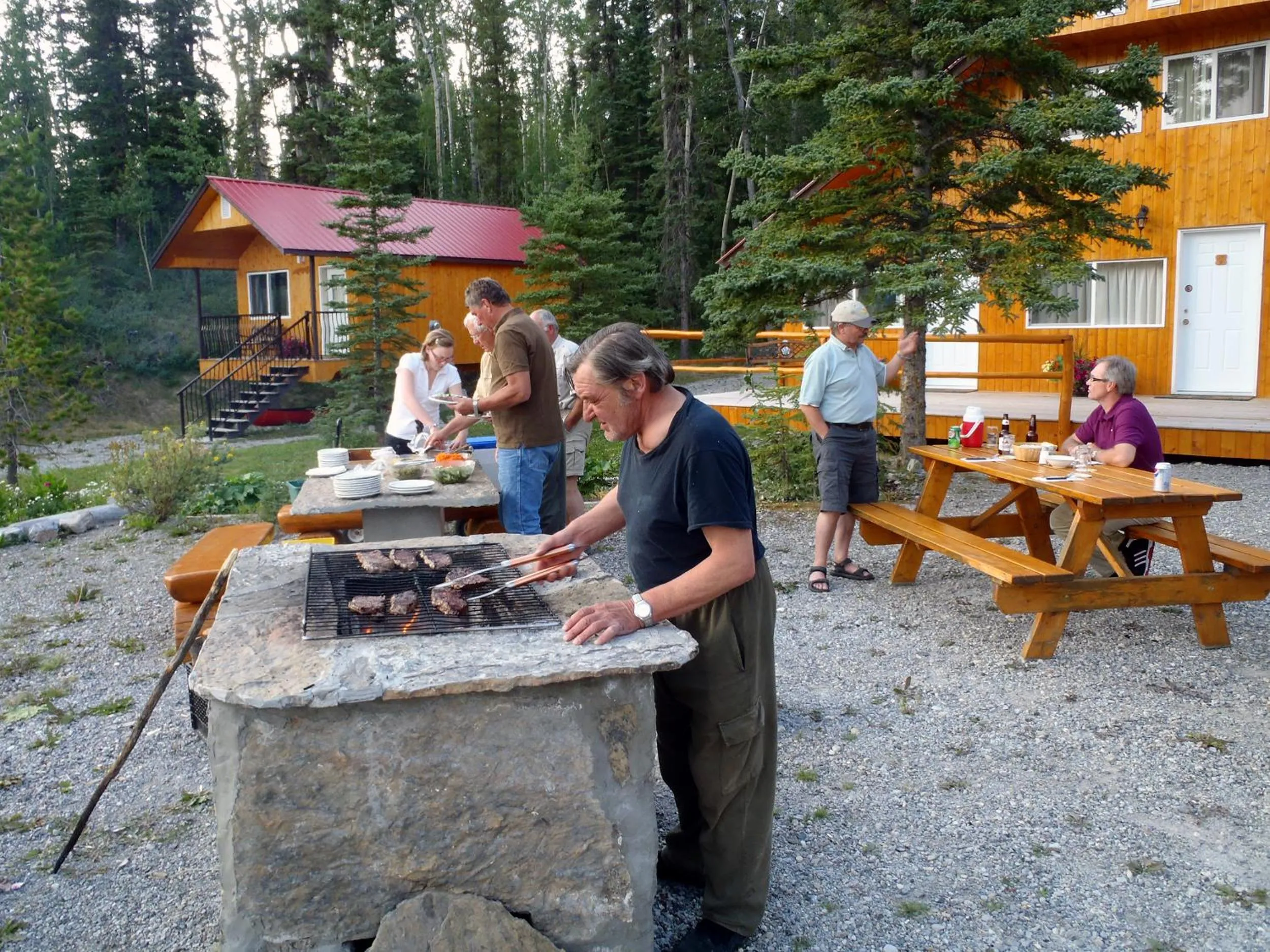Meals in Northern Rockies Lodge