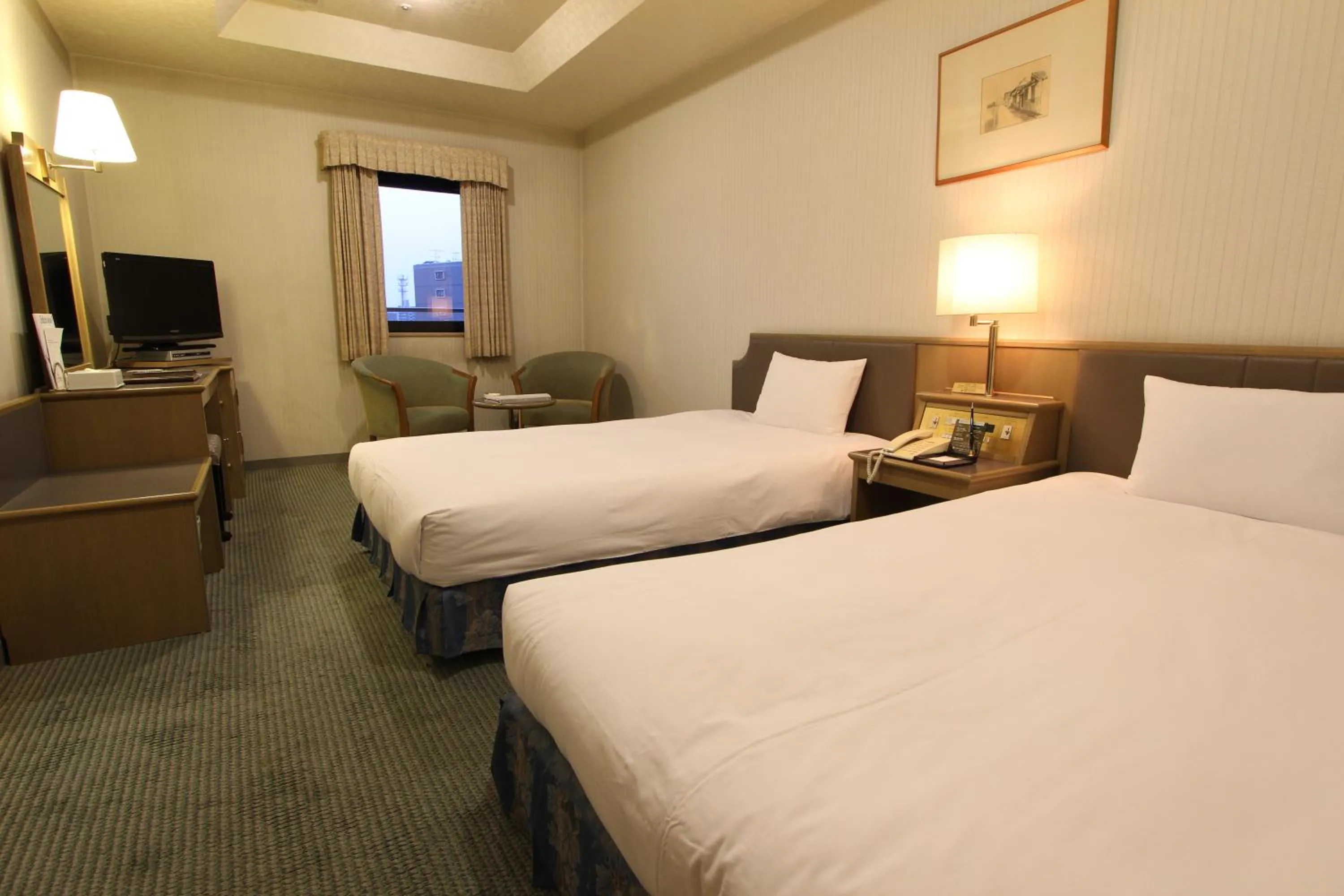 Day, Bed in Shimonoseki Grand Hotel