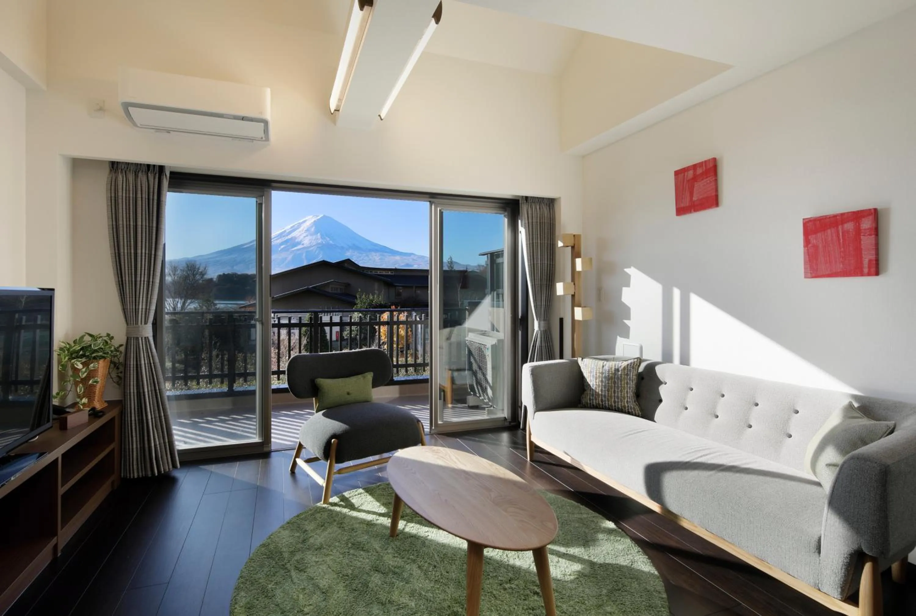 Balcony/Terrace in Kawaguchiko Urban Resort Villa