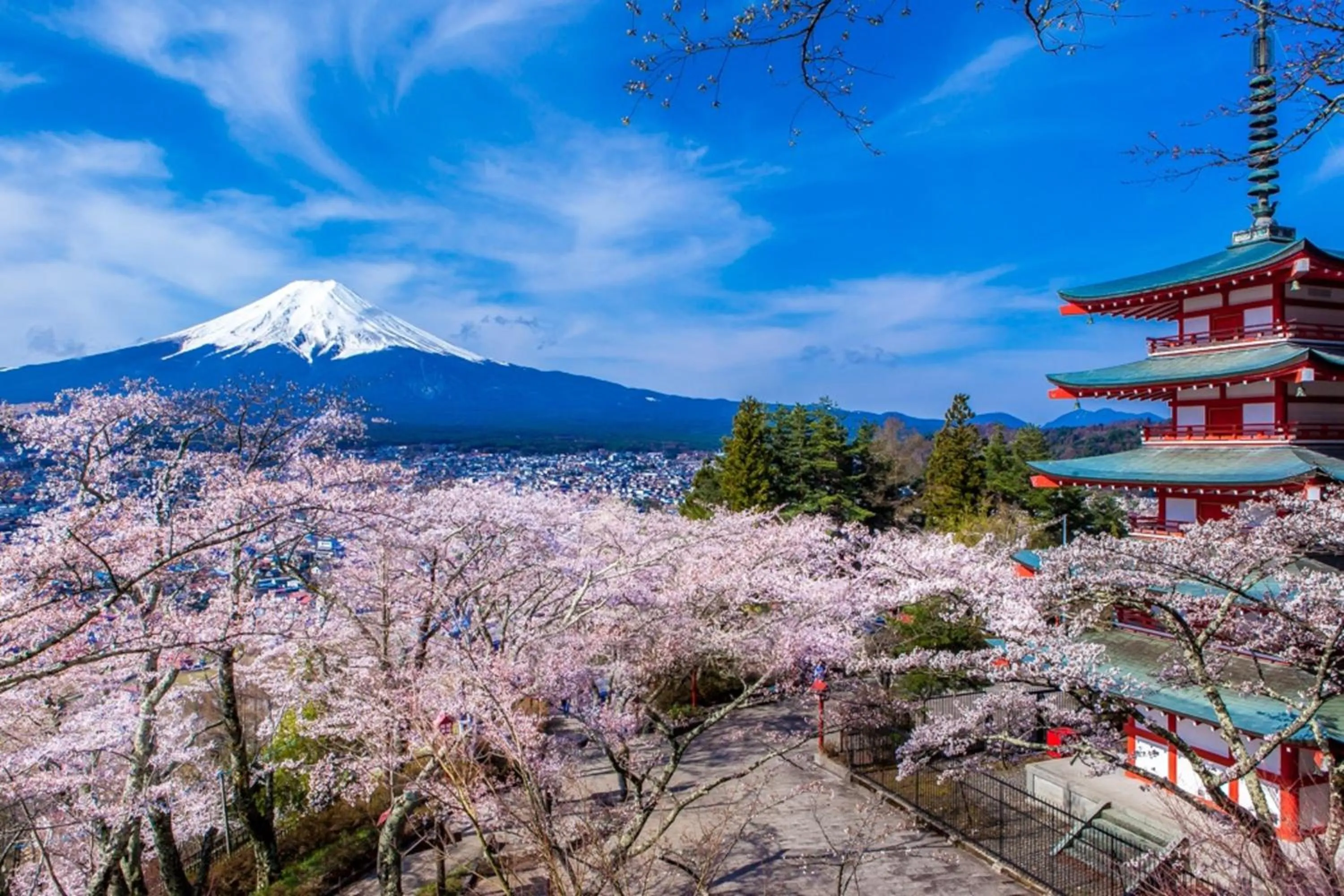 Nearby landmark in Kawaguchiko Urban Resort Villa
