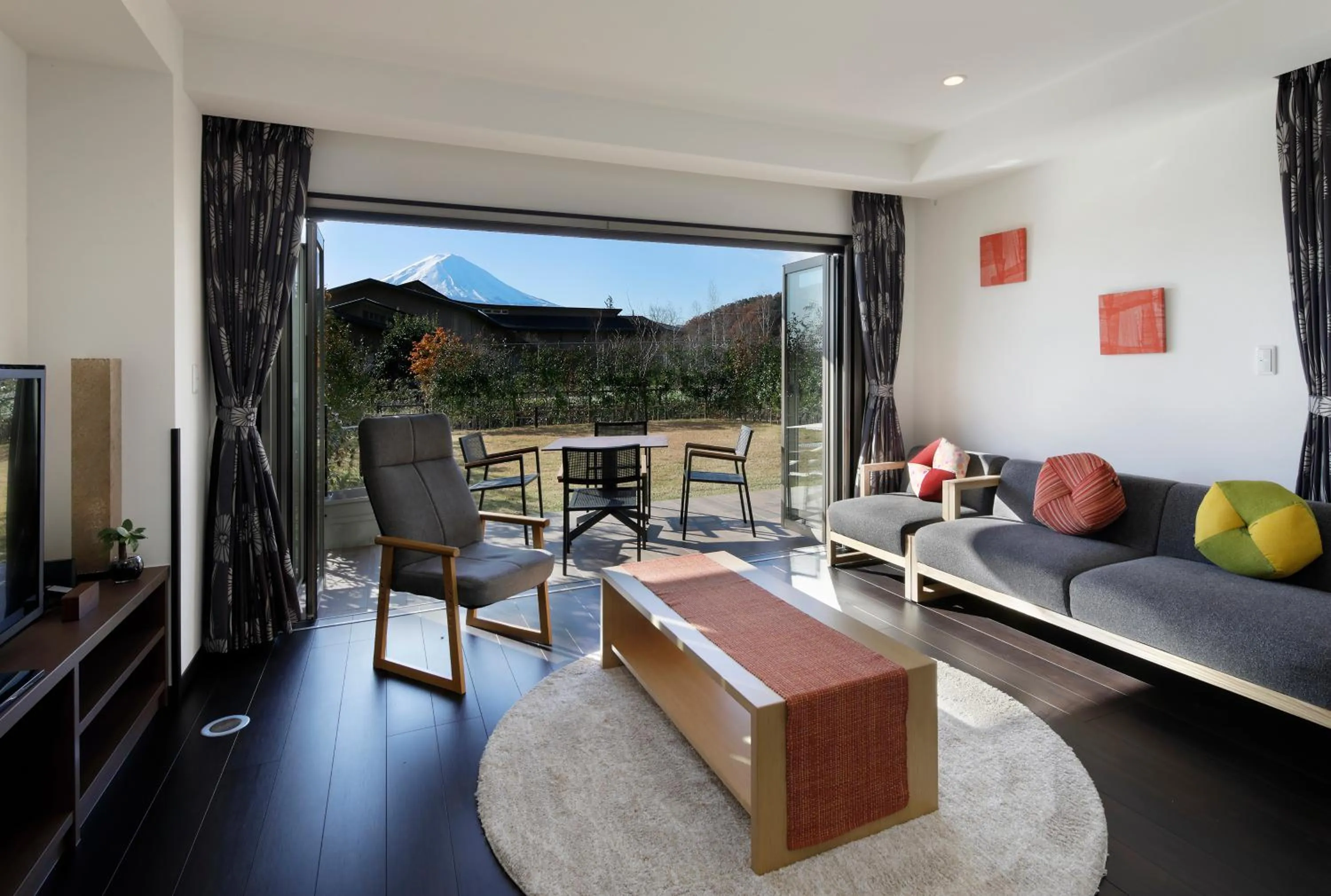 Balcony/Terrace in Kawaguchiko Urban Resort Villa