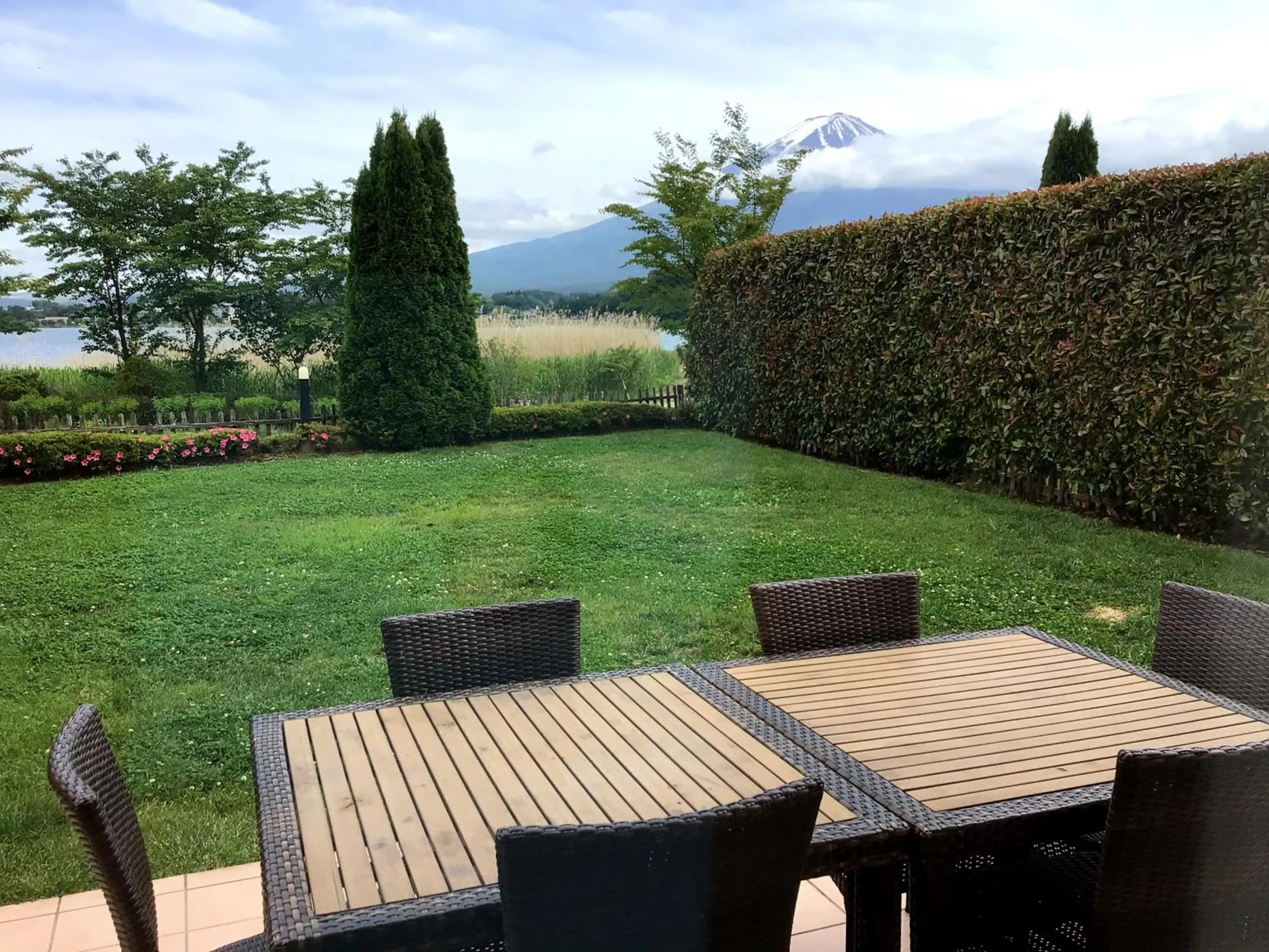 Garden in Kawaguchiko Urban Resort Villa