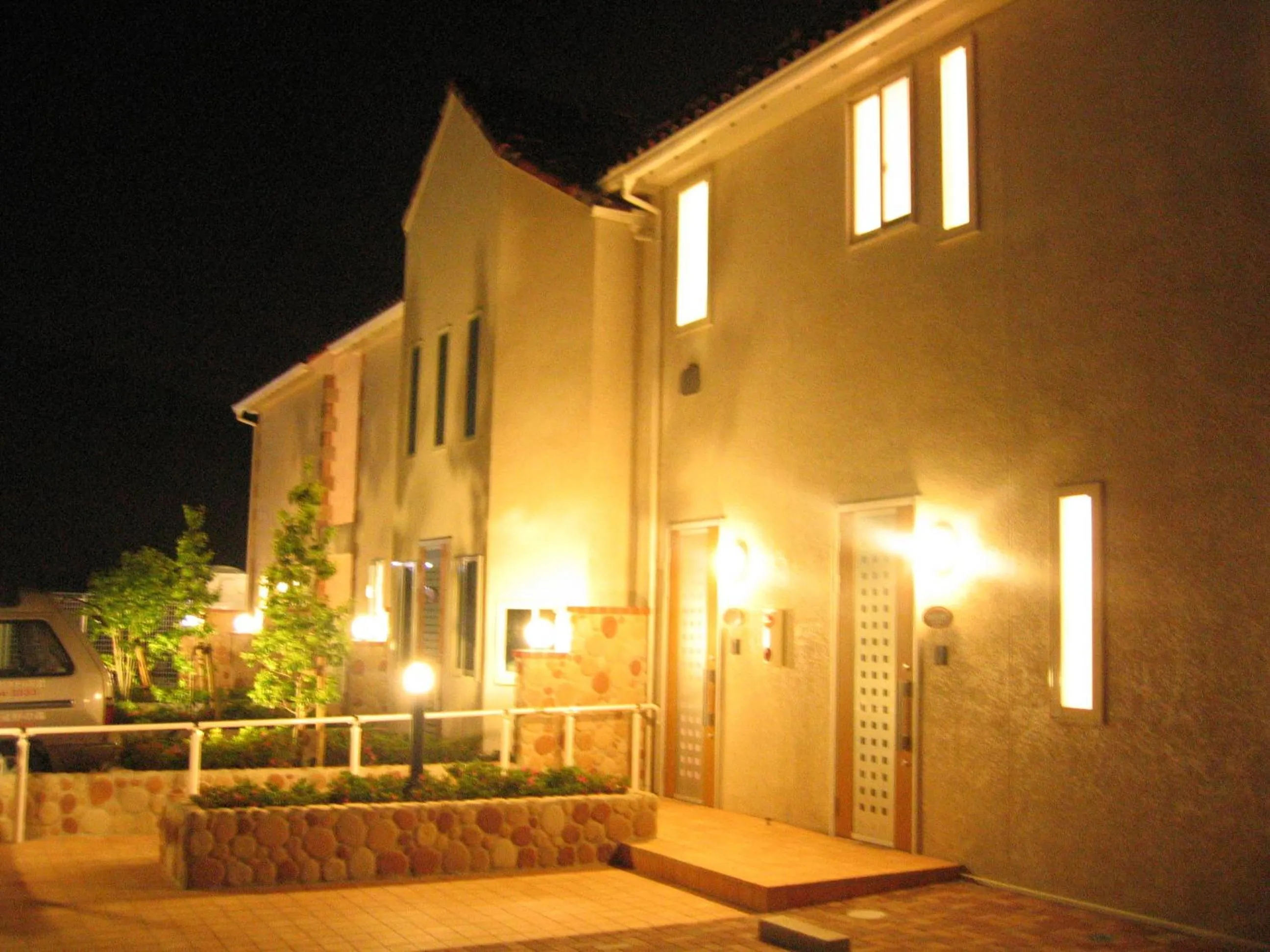 Facade/entrance in Kawaguchiko Urban Resort Villa