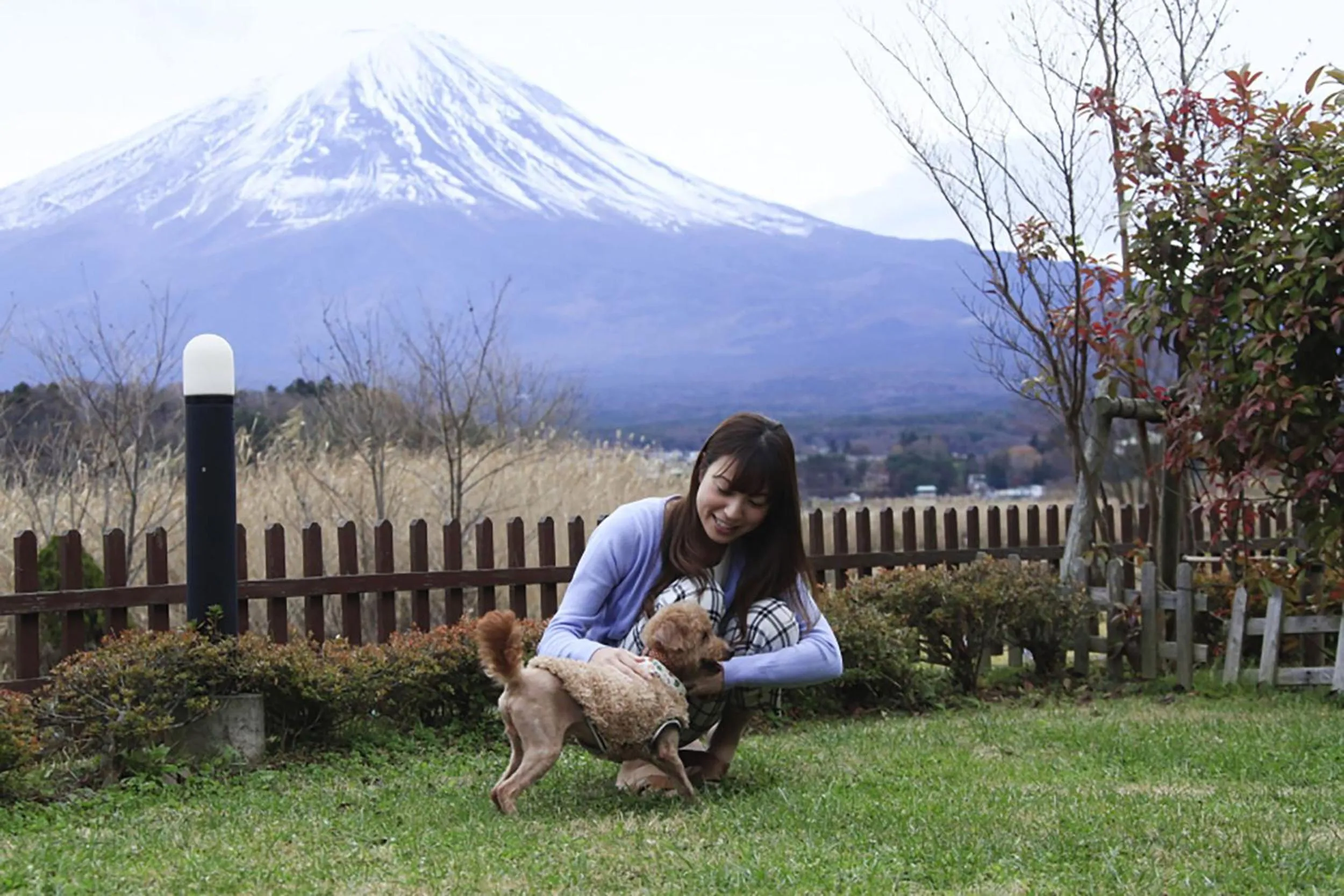 Garden in Kawaguchiko Urban Resort Villa