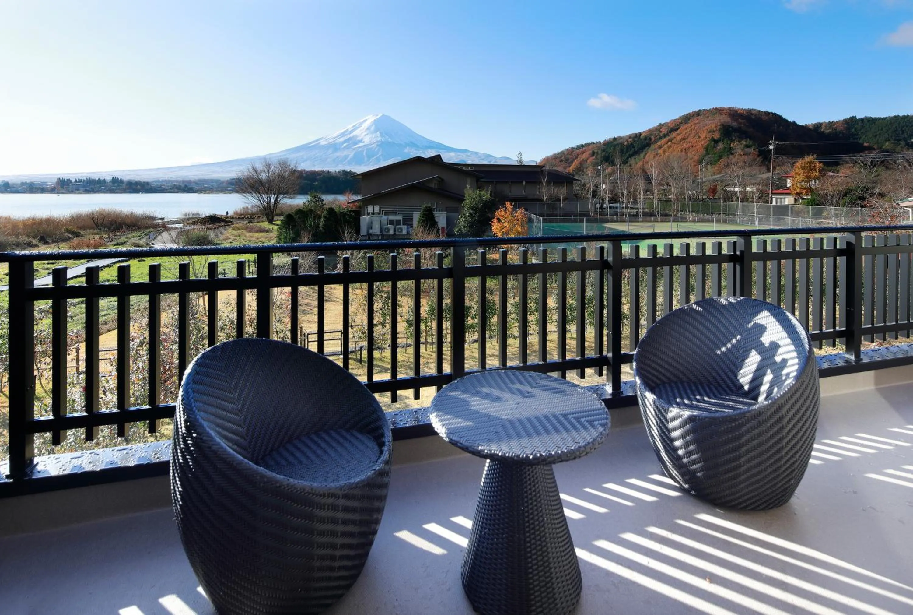 Balcony/Terrace in Kawaguchiko Urban Resort Villa
