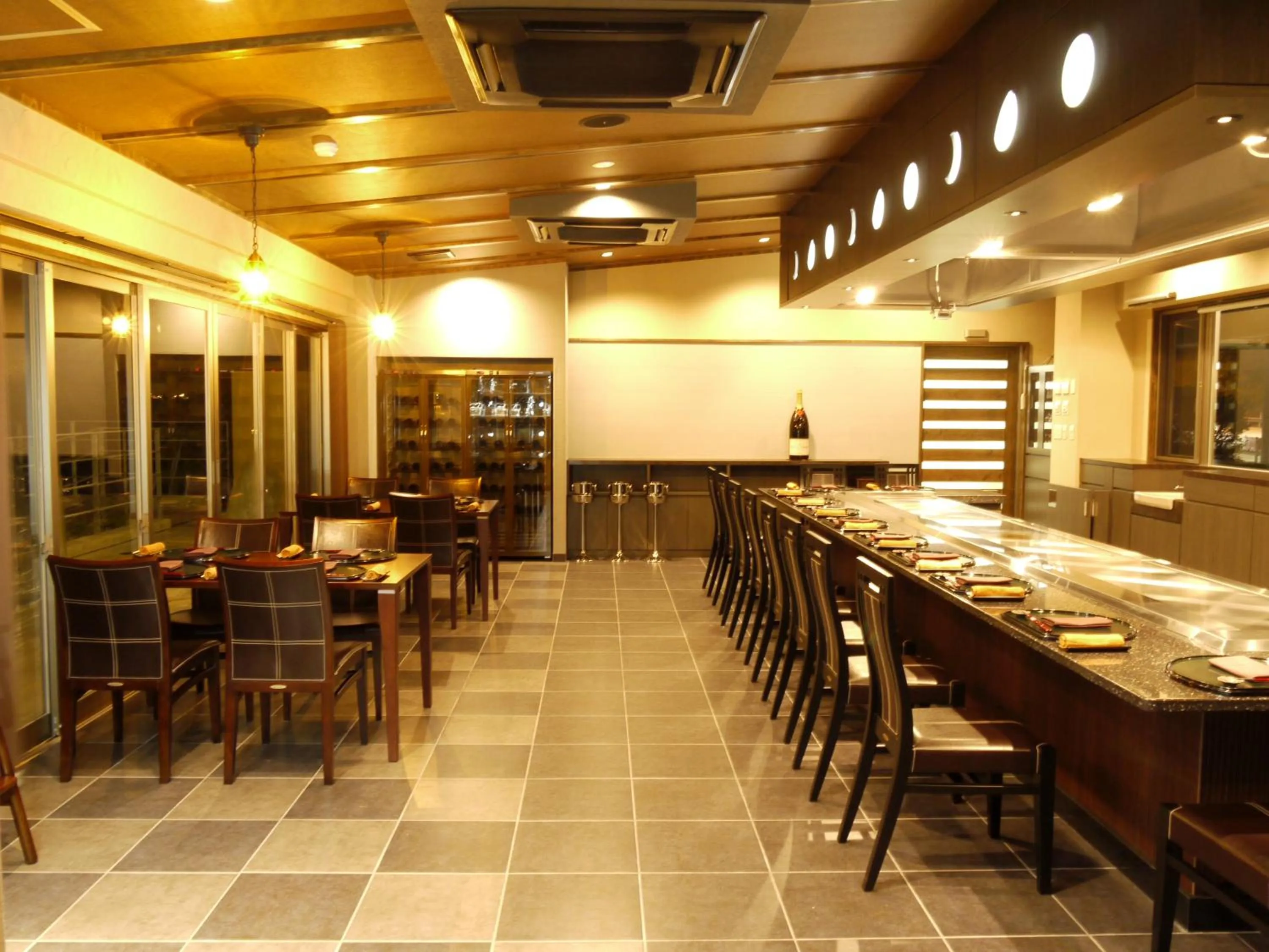 Dining area in Misakitei