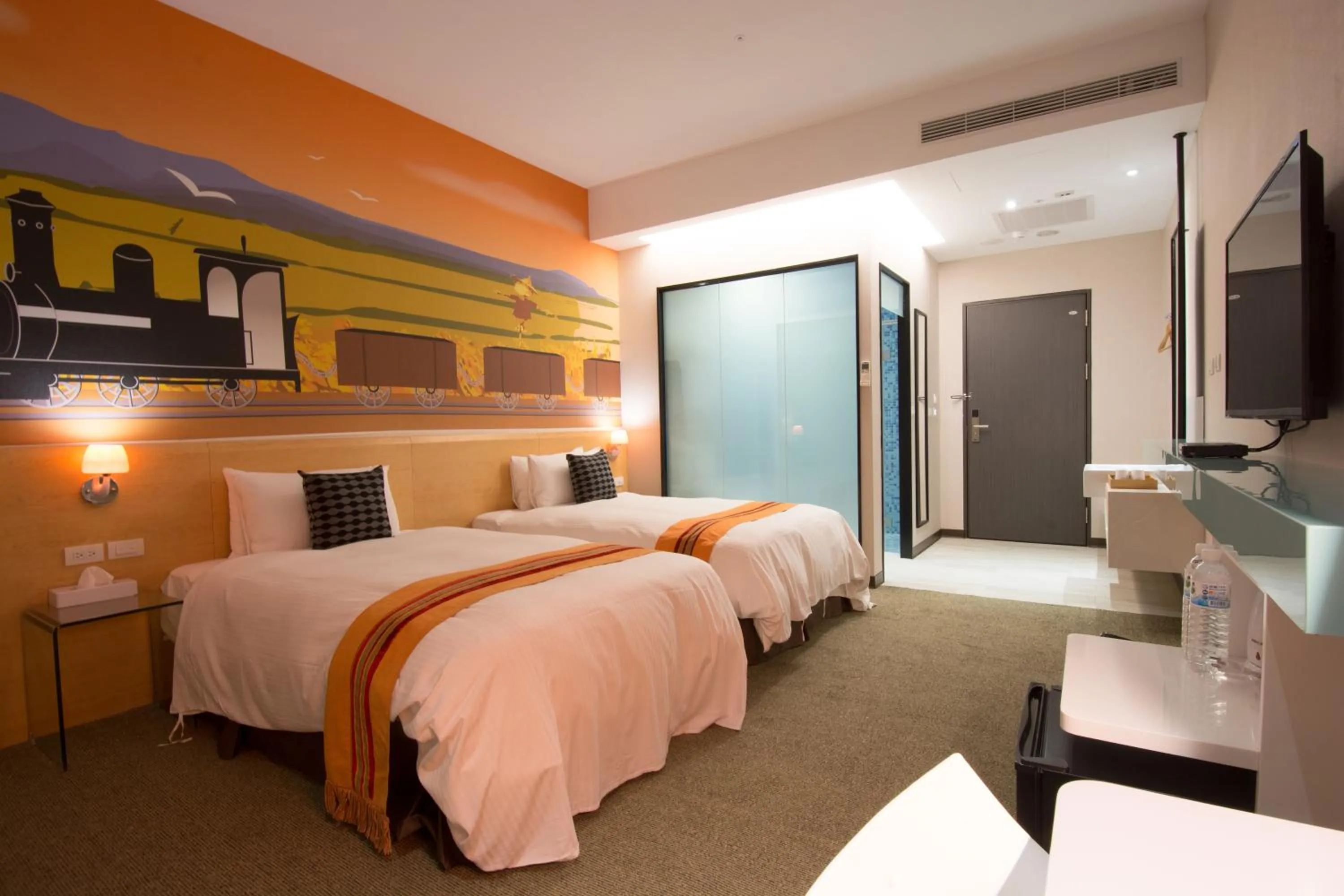 Photo of the whole room, Bed in Travel Art Inn