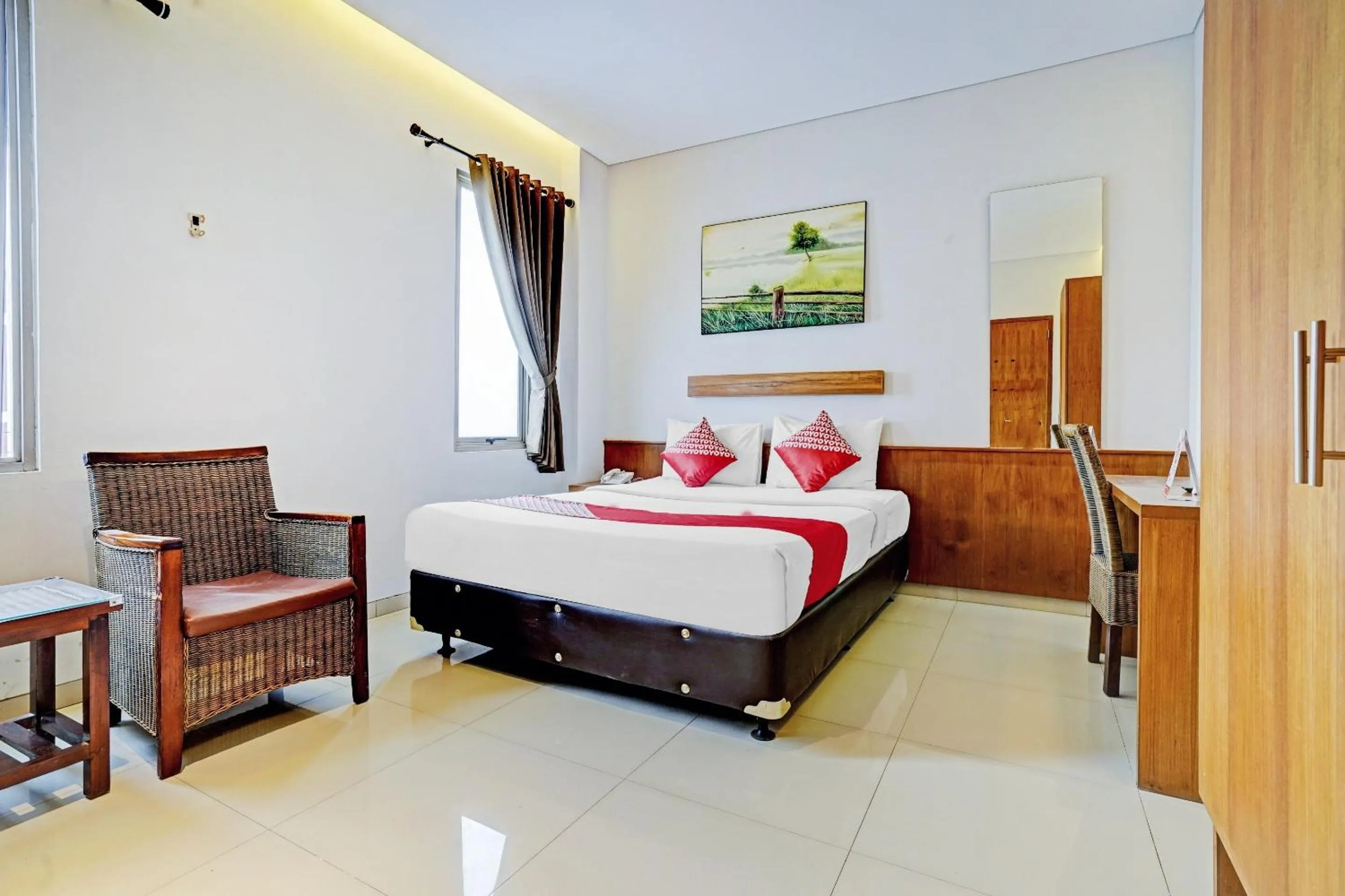 Bedroom, Bed in Collection O Riau Near Trans Studio Bandung Formerly Hotel Montameri