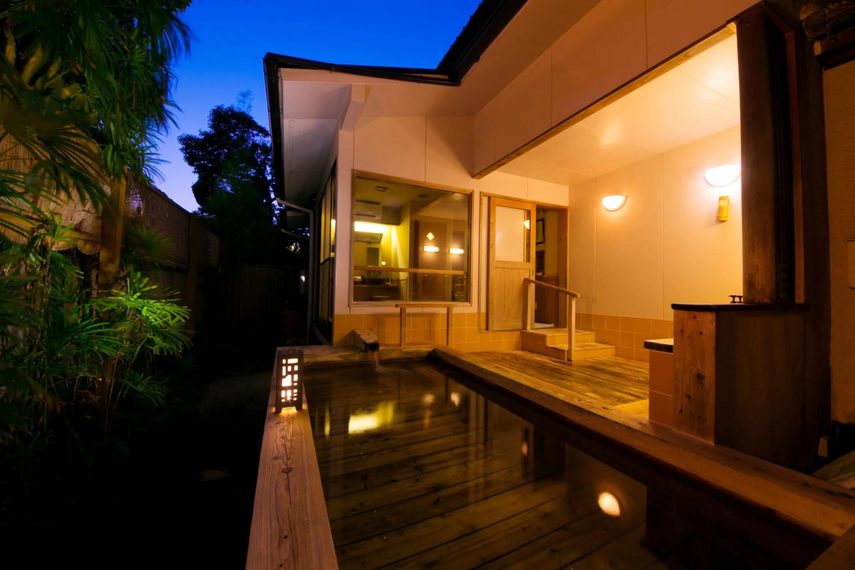 Hot Spring Bath in Ryokan Wataya