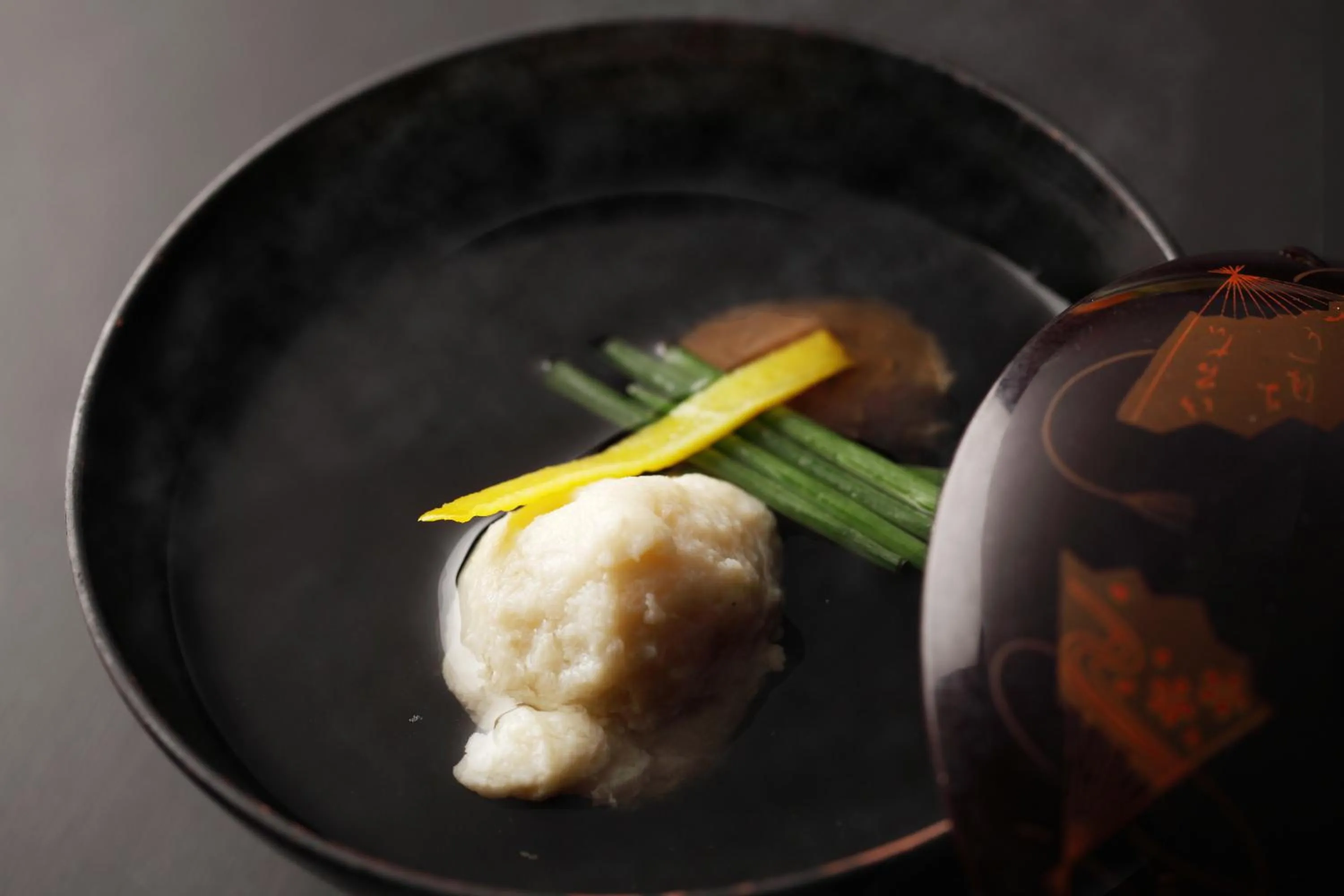 Food close-up in Ryokan Wataya