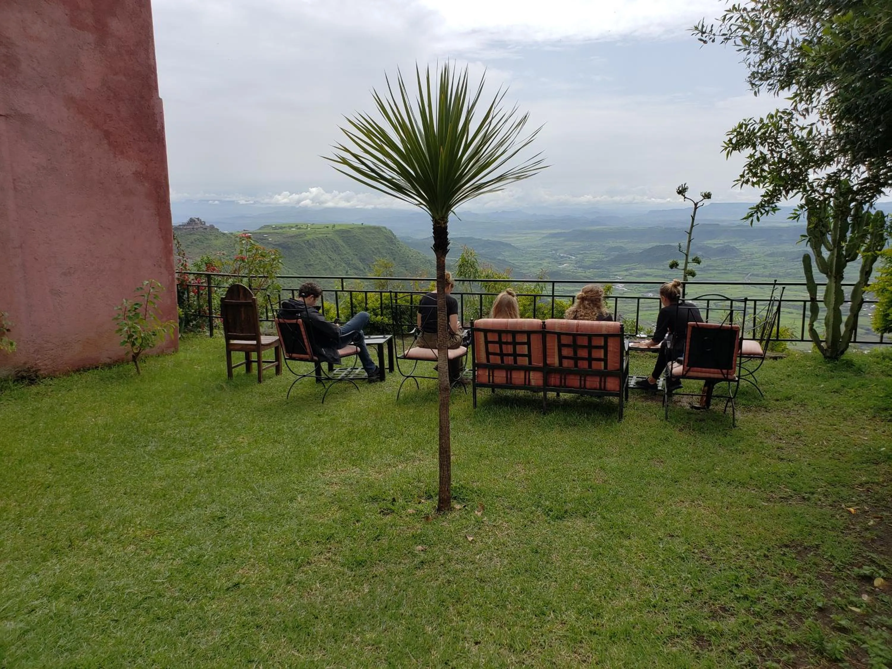 Garden in Top Twelve Hotel - Lalibela