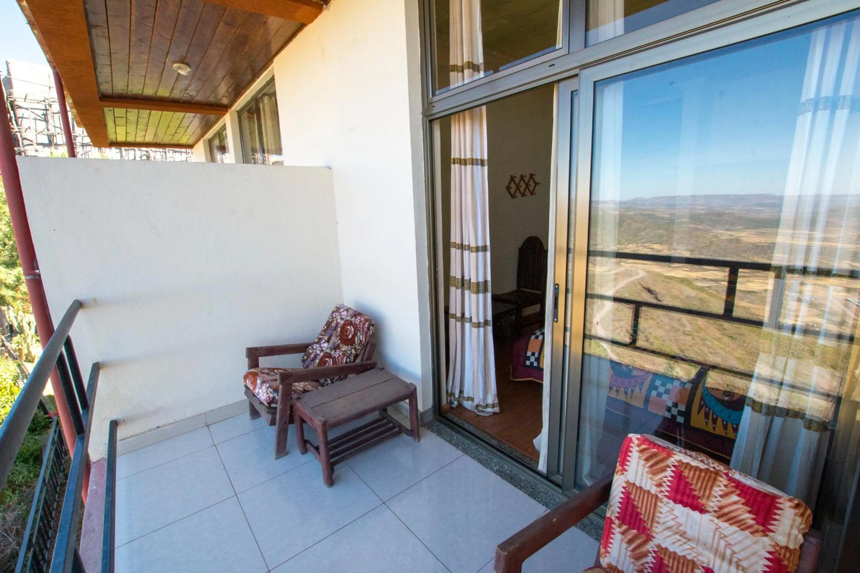 Mountain view in Top Twelve Hotel - Lalibela