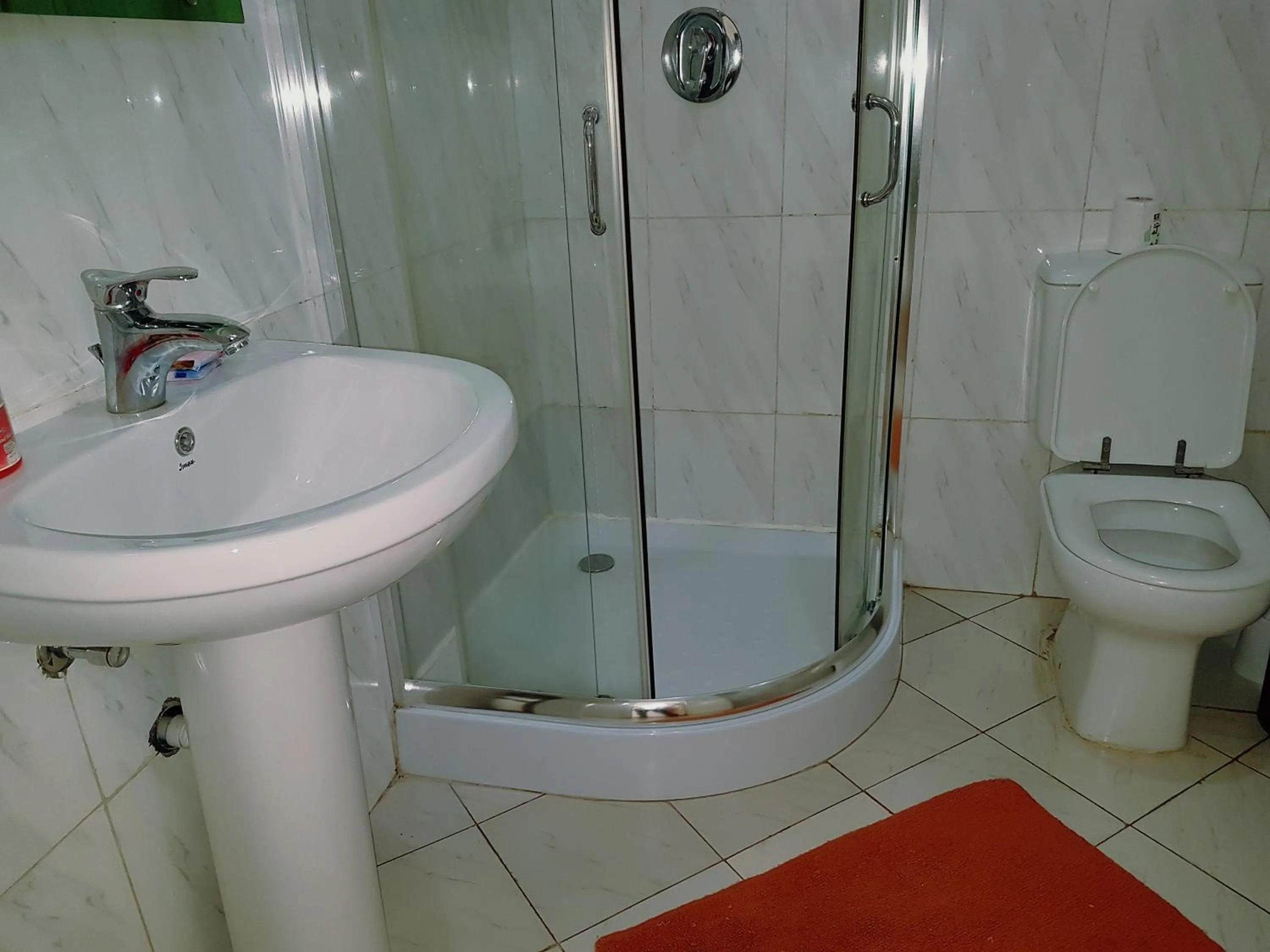 Toilet in Top Twelve Hotel - Lalibela