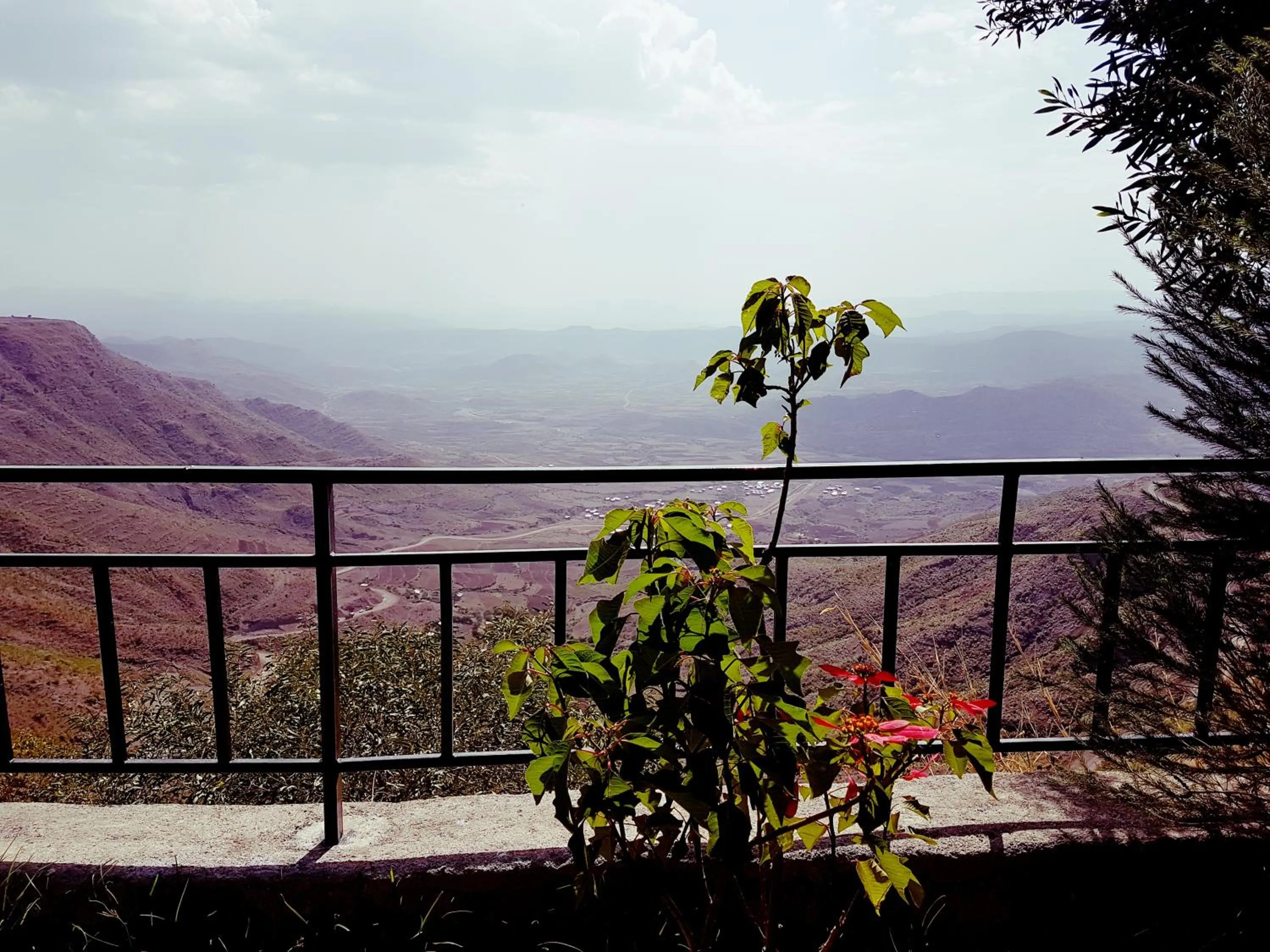 Landmark view in Top Twelve Hotel - Lalibela