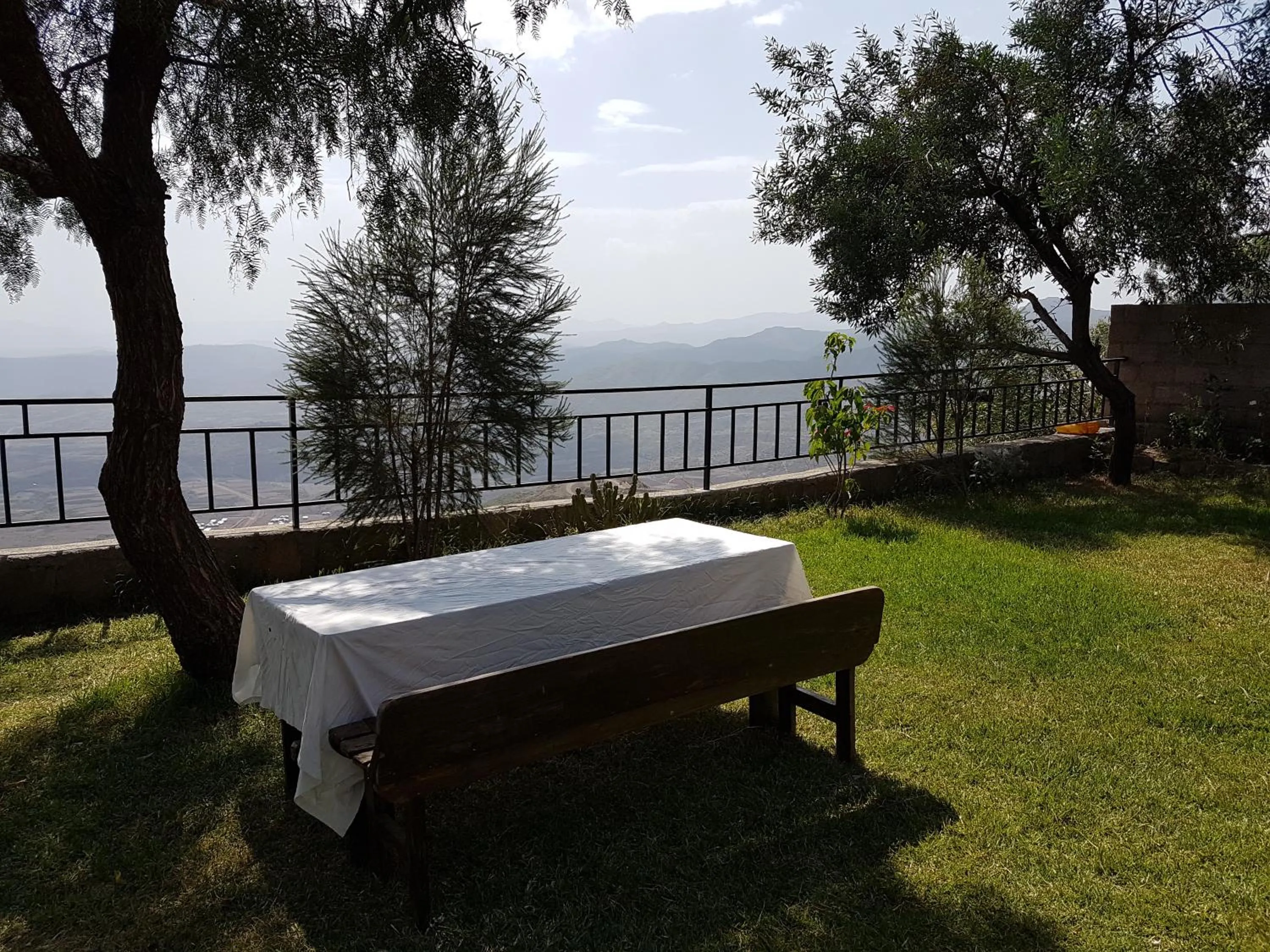 Garden in Top Twelve Hotel - Lalibela
