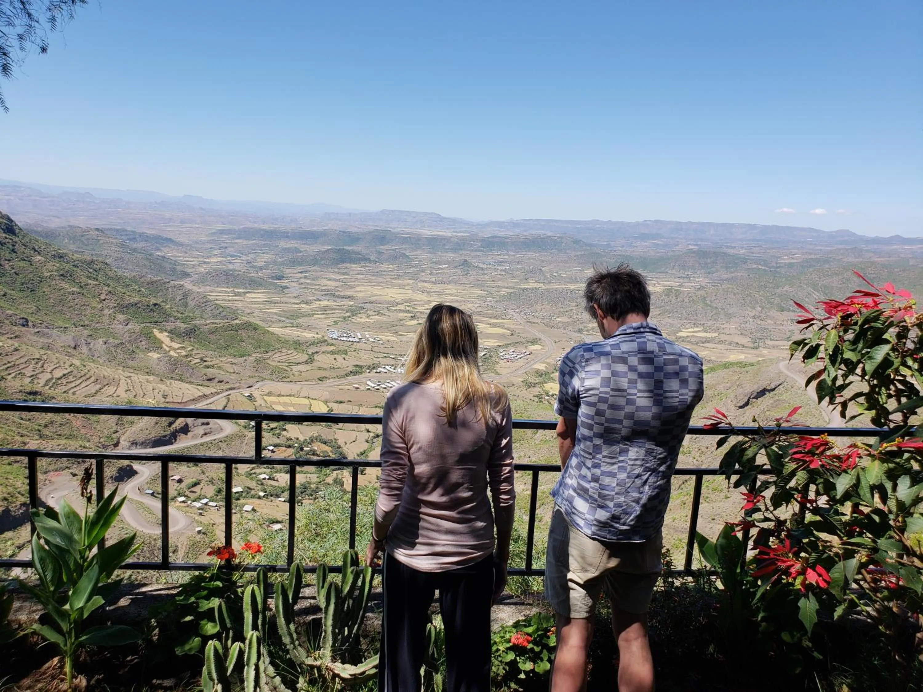 Garden in Top Twelve Hotel - Lalibela