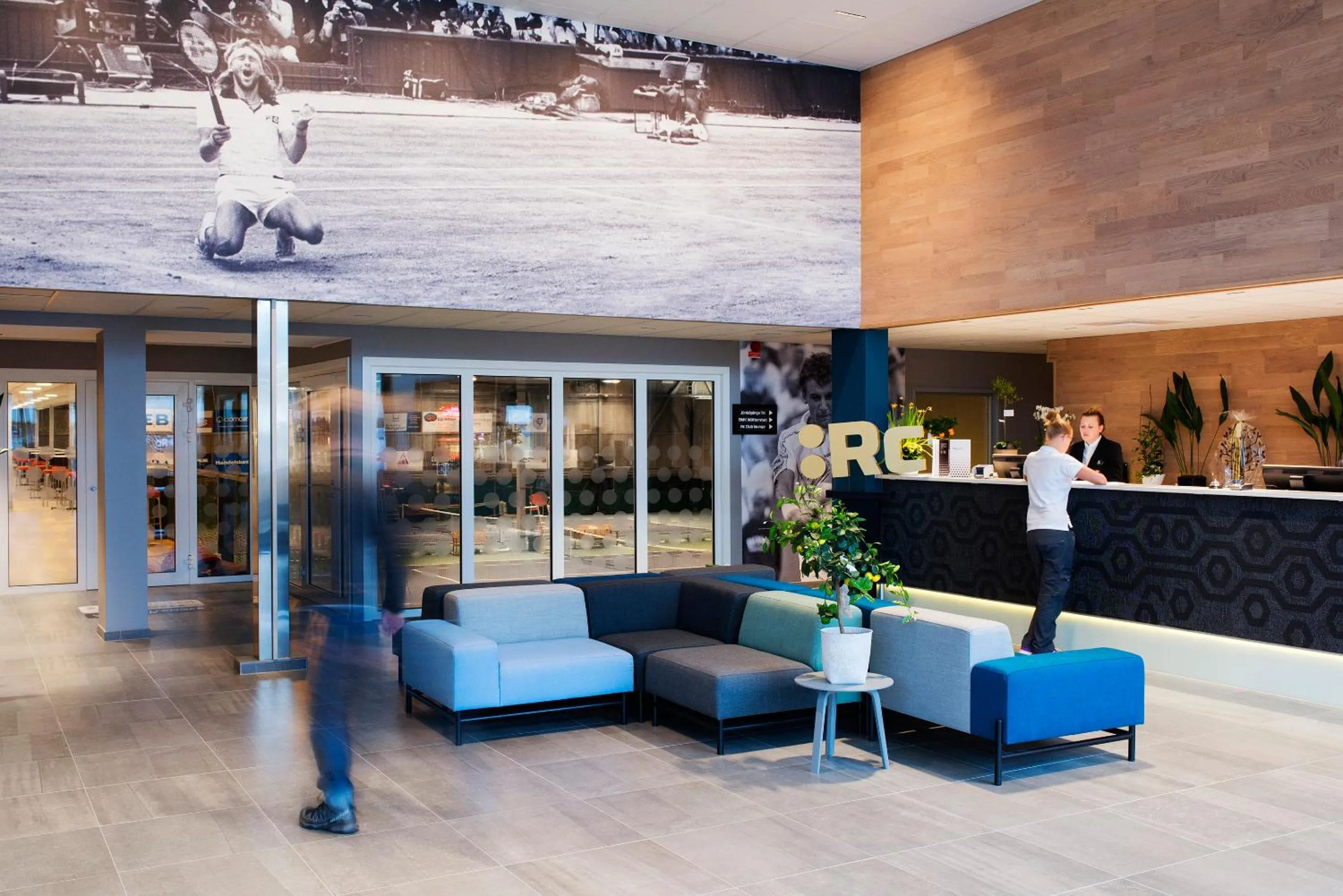 Staff in Best Western RC Hotel