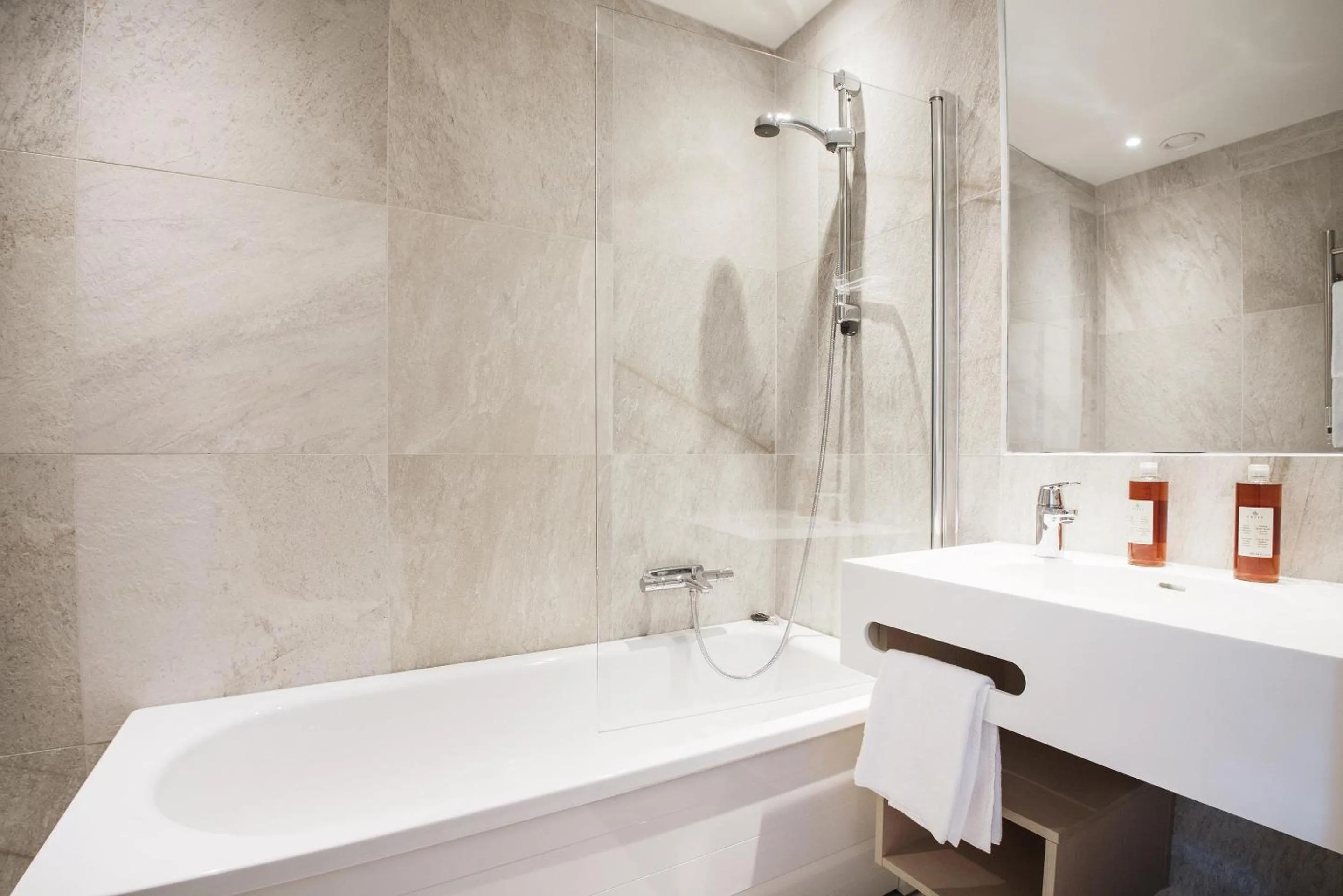 Shower in Best Western RC Hotel