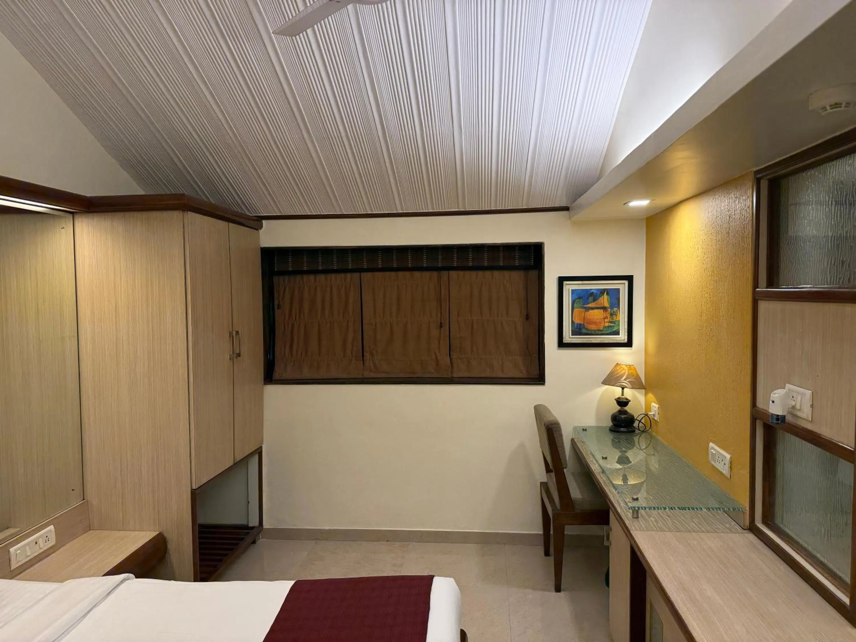 Bed in Hotel Beach Garden