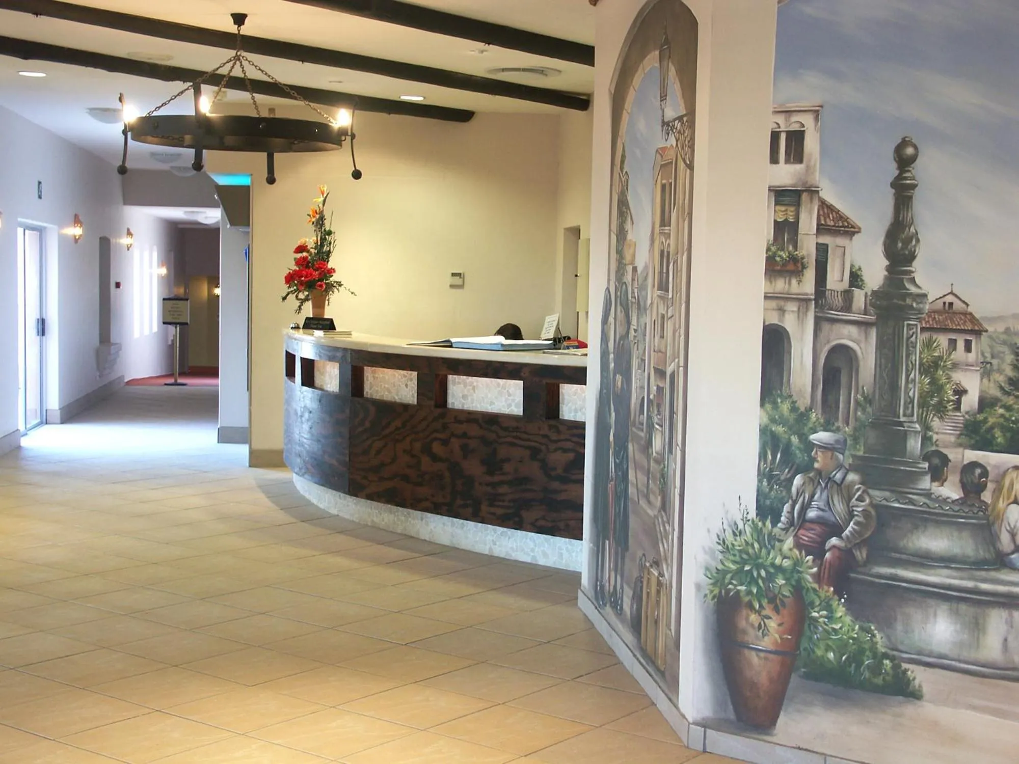 Lobby or reception in Desert Palace Hotel