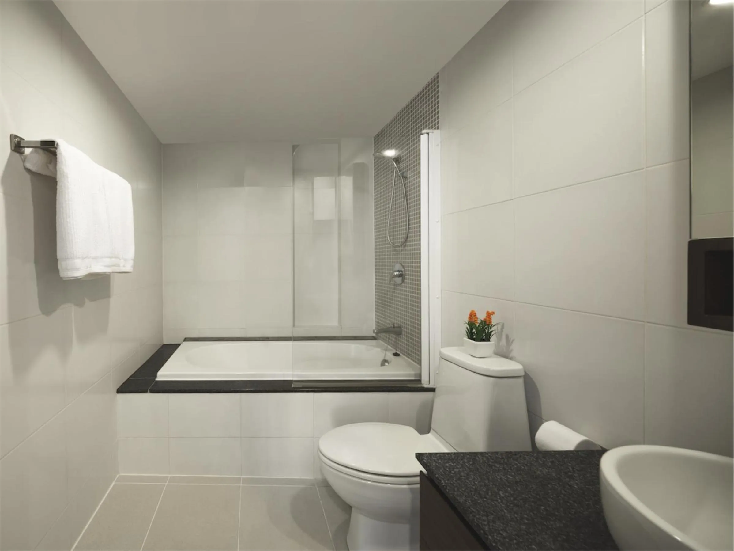 Shower in Silom Lofts
