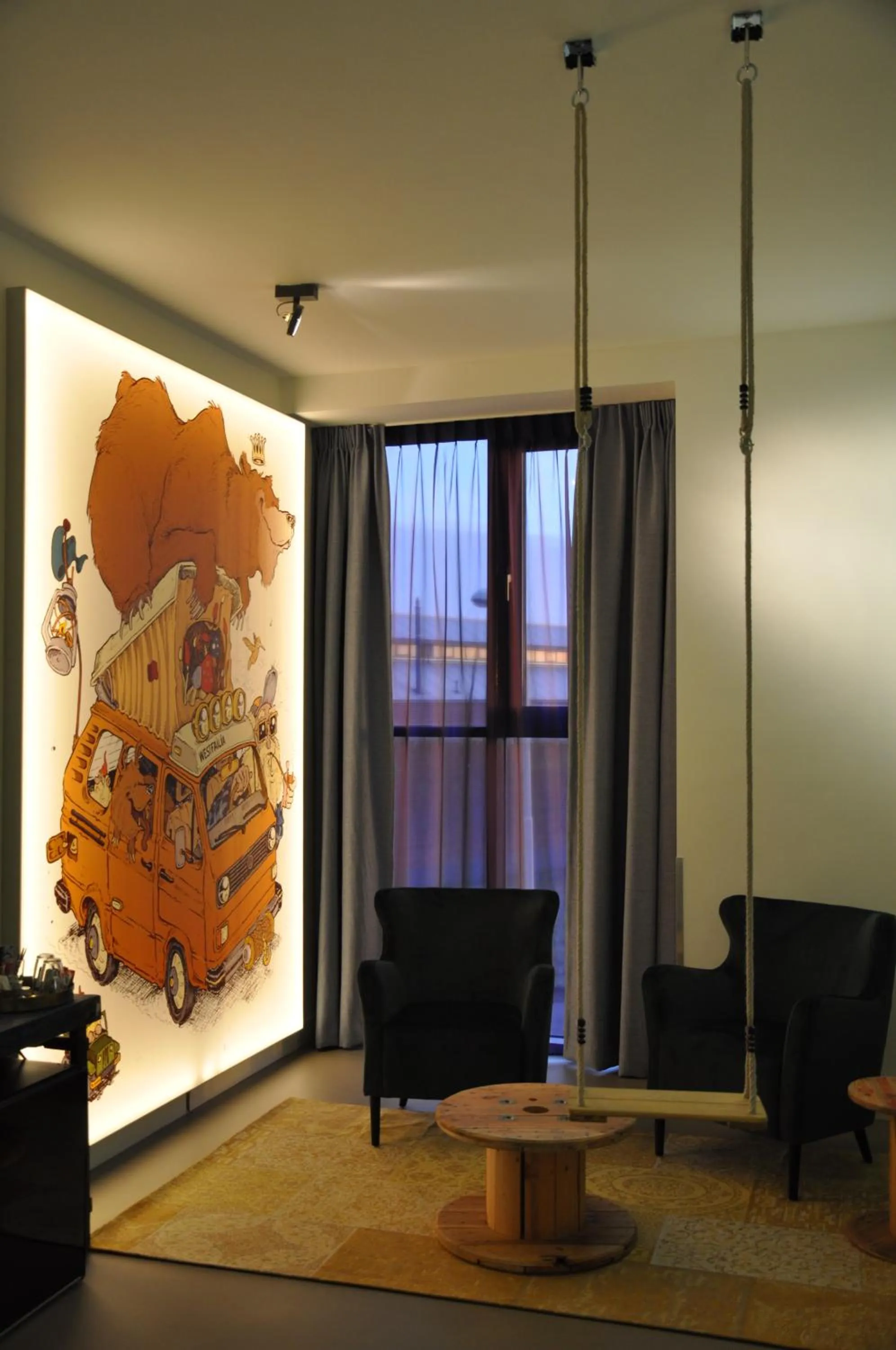 Living room in Hotel Rauw aan de Kade