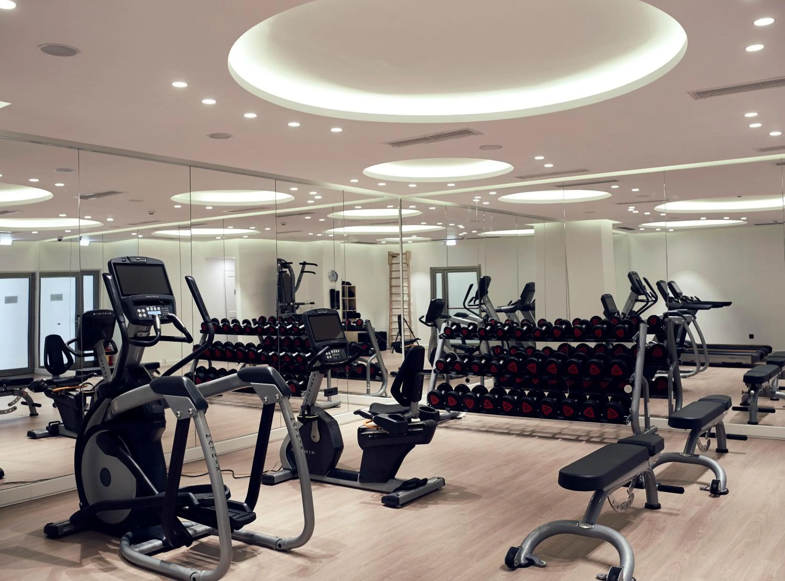 Fitness centre/facilities in Santo Pure Oia Suites & Villas