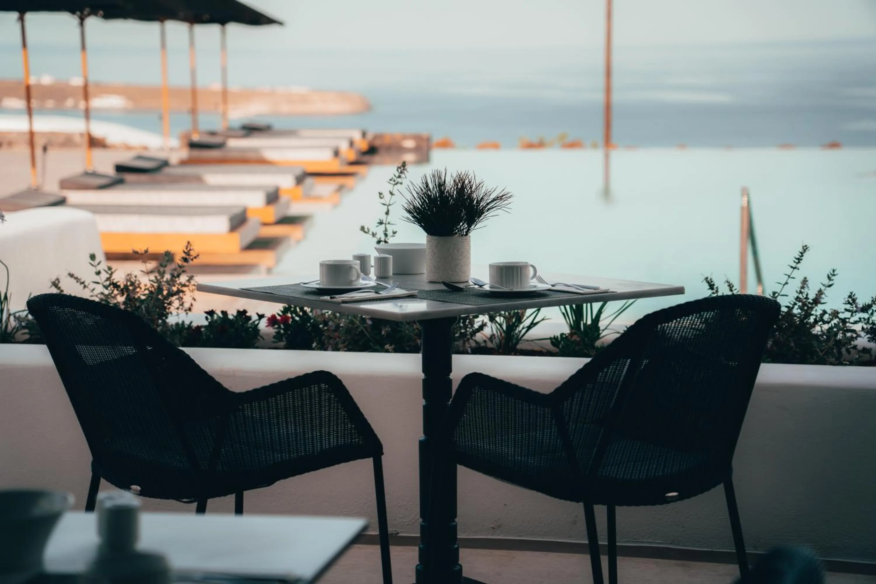 Breakfast in Santo Pure Oia Suites & Villas