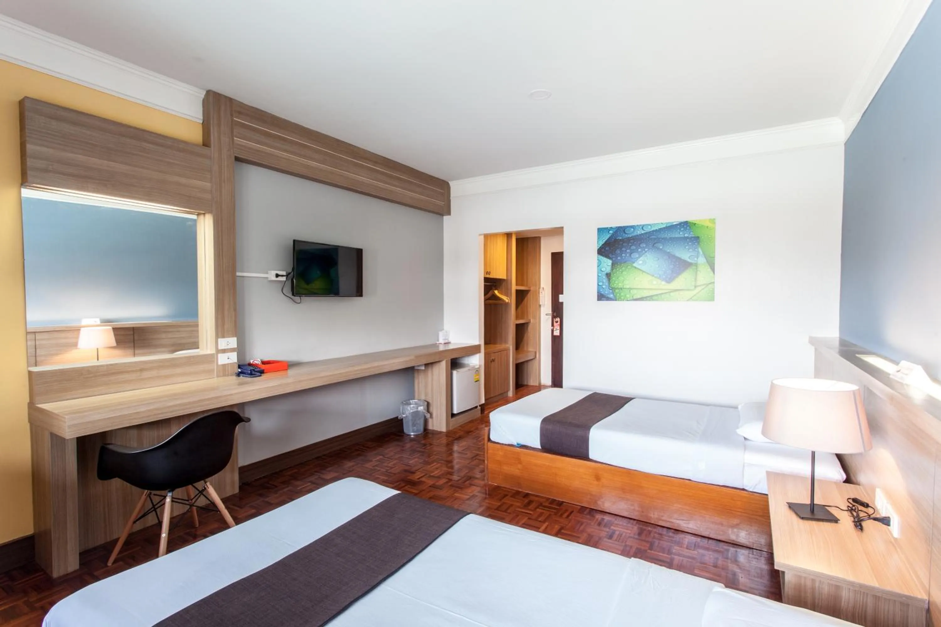 On site, Bed in Asia Lampang Hotel