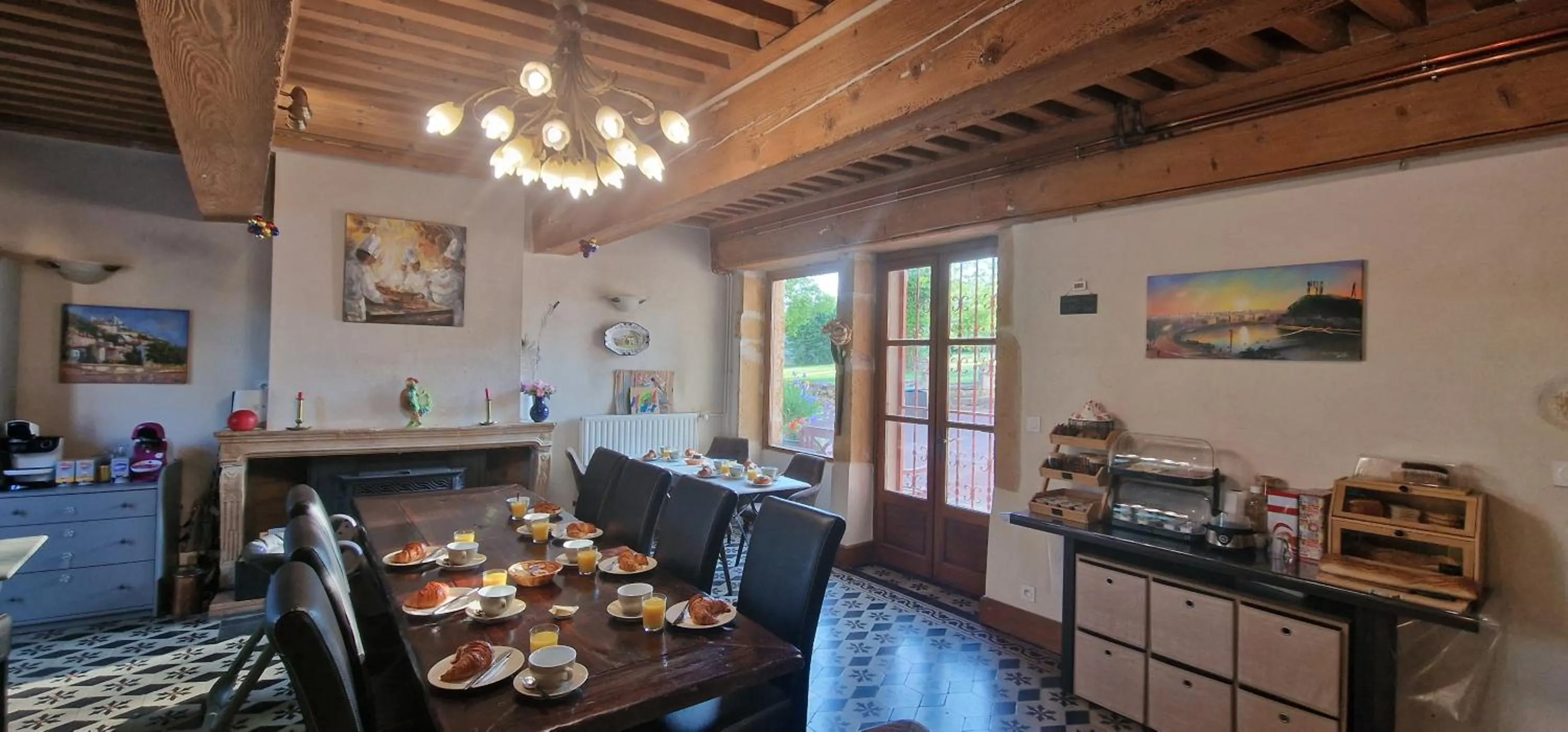 Breakfast in Le Relais Des Dames