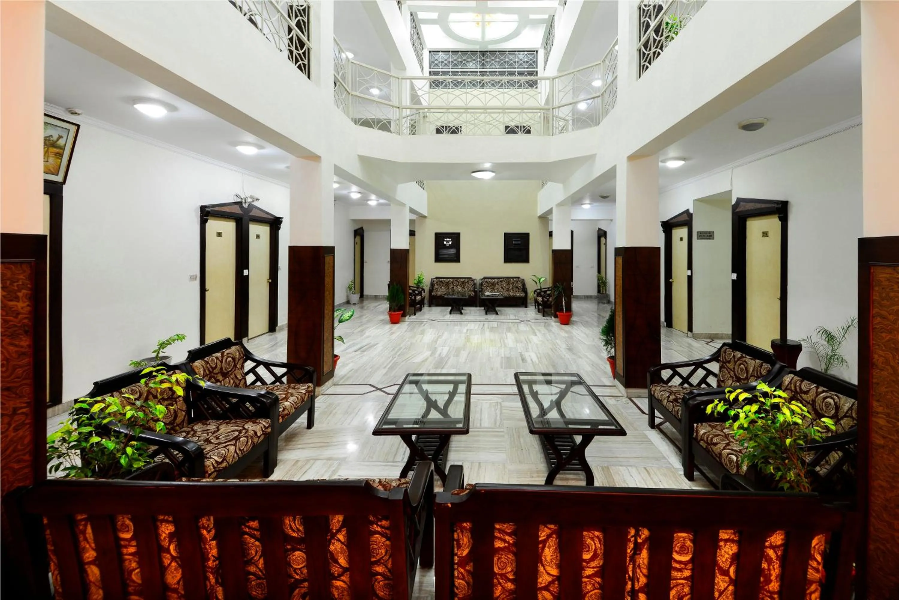 Lobby or reception in Hotel Ashish Palace