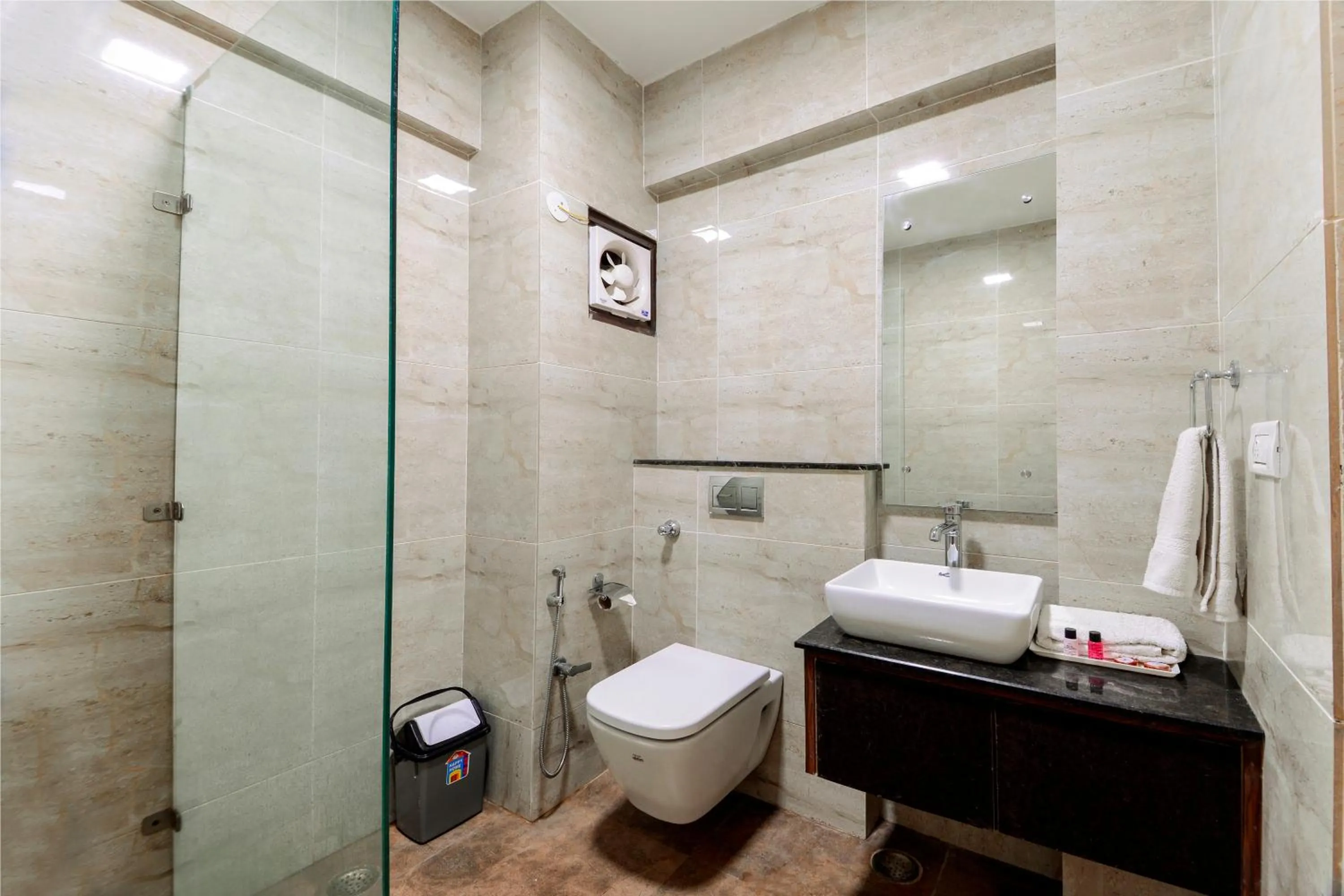 Bathroom in Hotel Ashish Palace