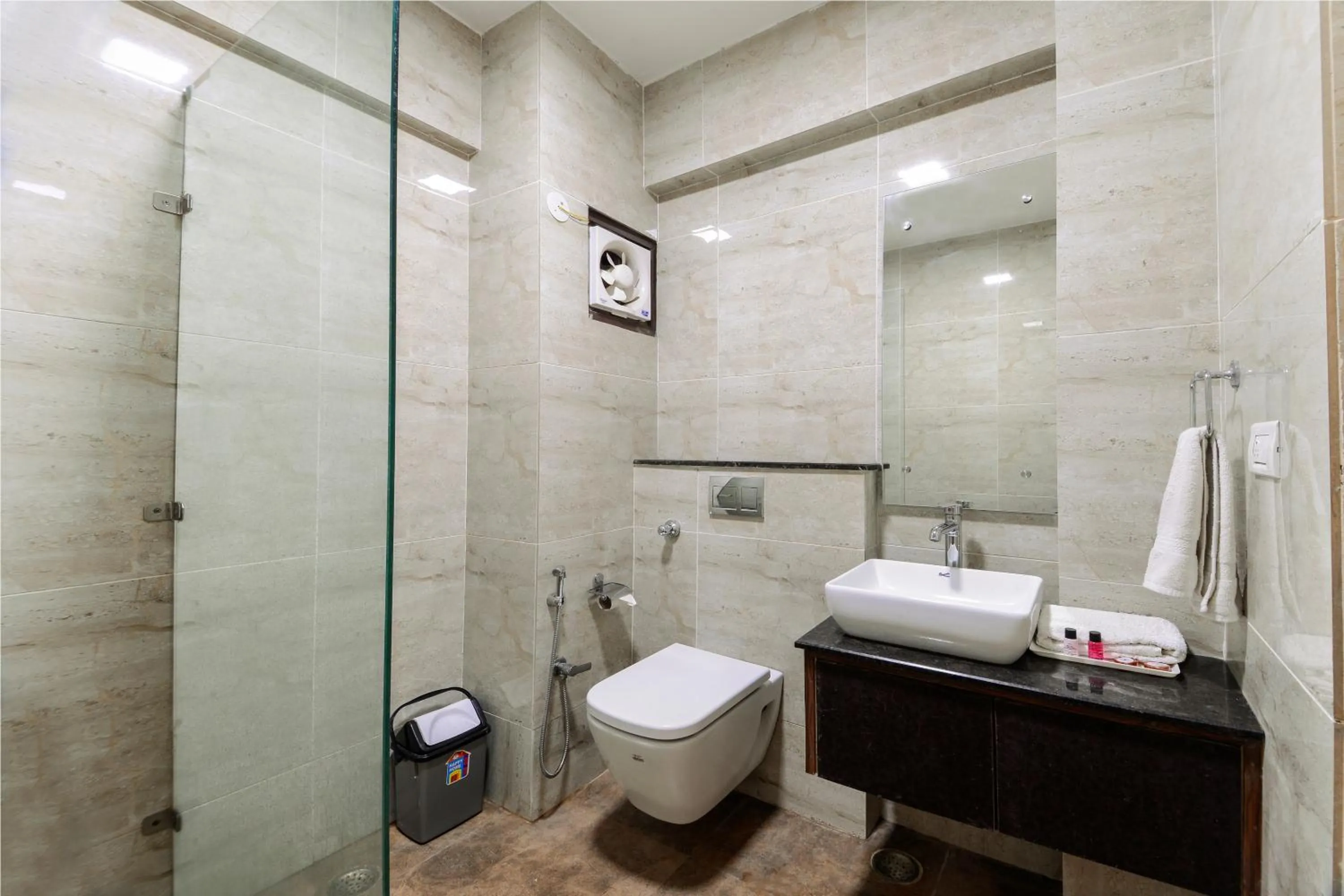 Bathroom in Hotel Ashish Palace