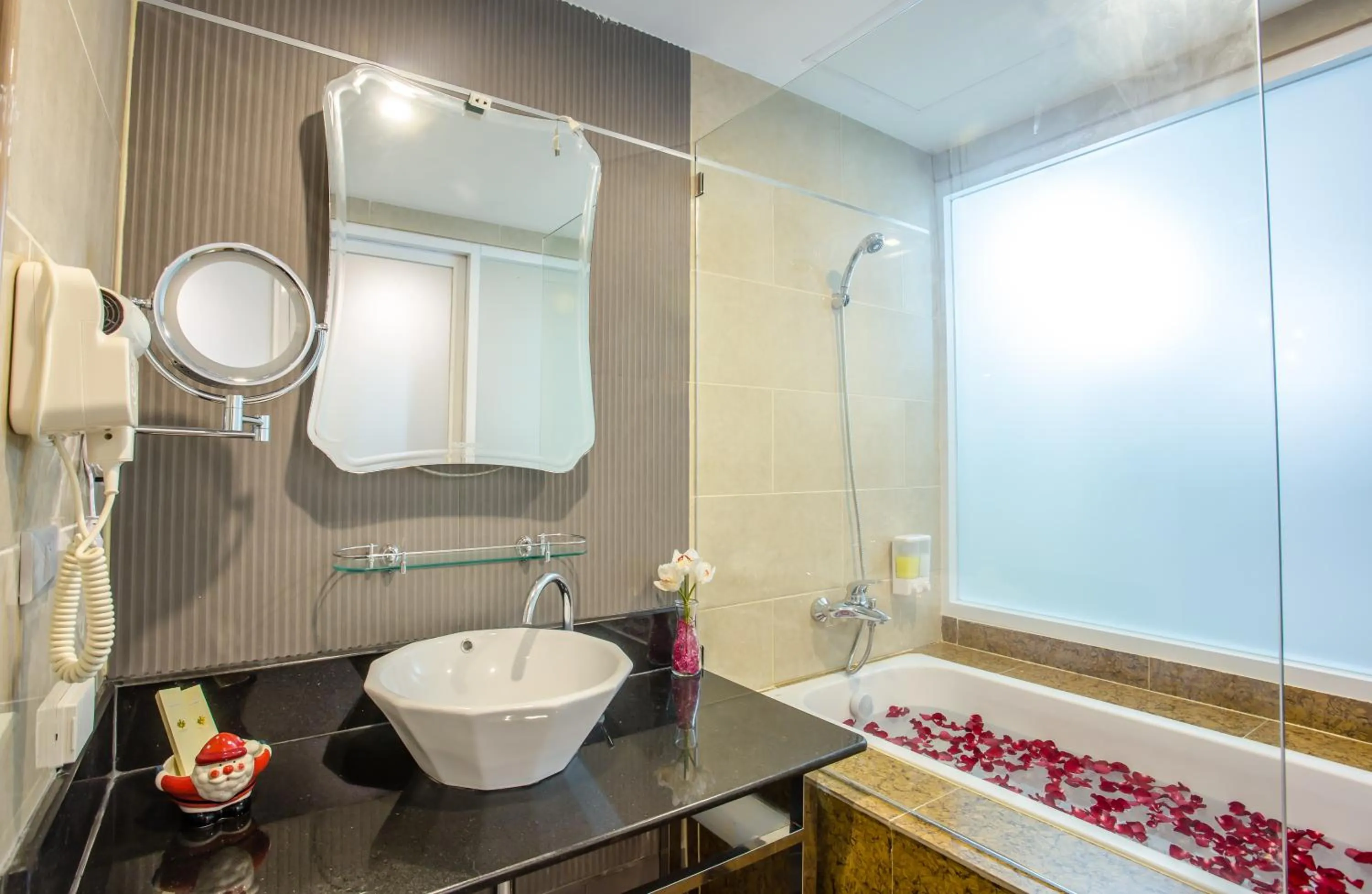 Bathroom in Saint Tropez Beach Hotel