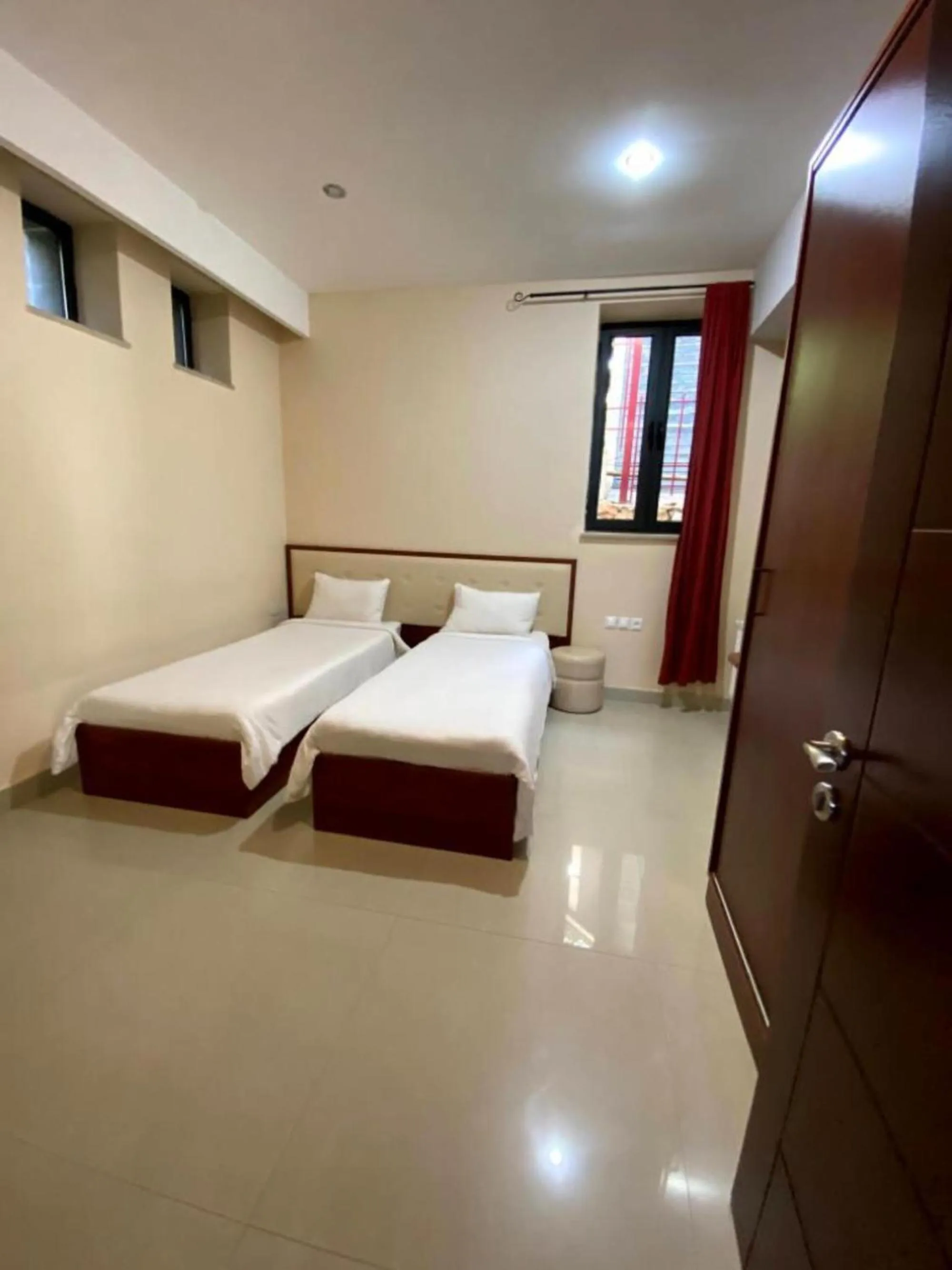 Bed in Villadzor Apart Hotel