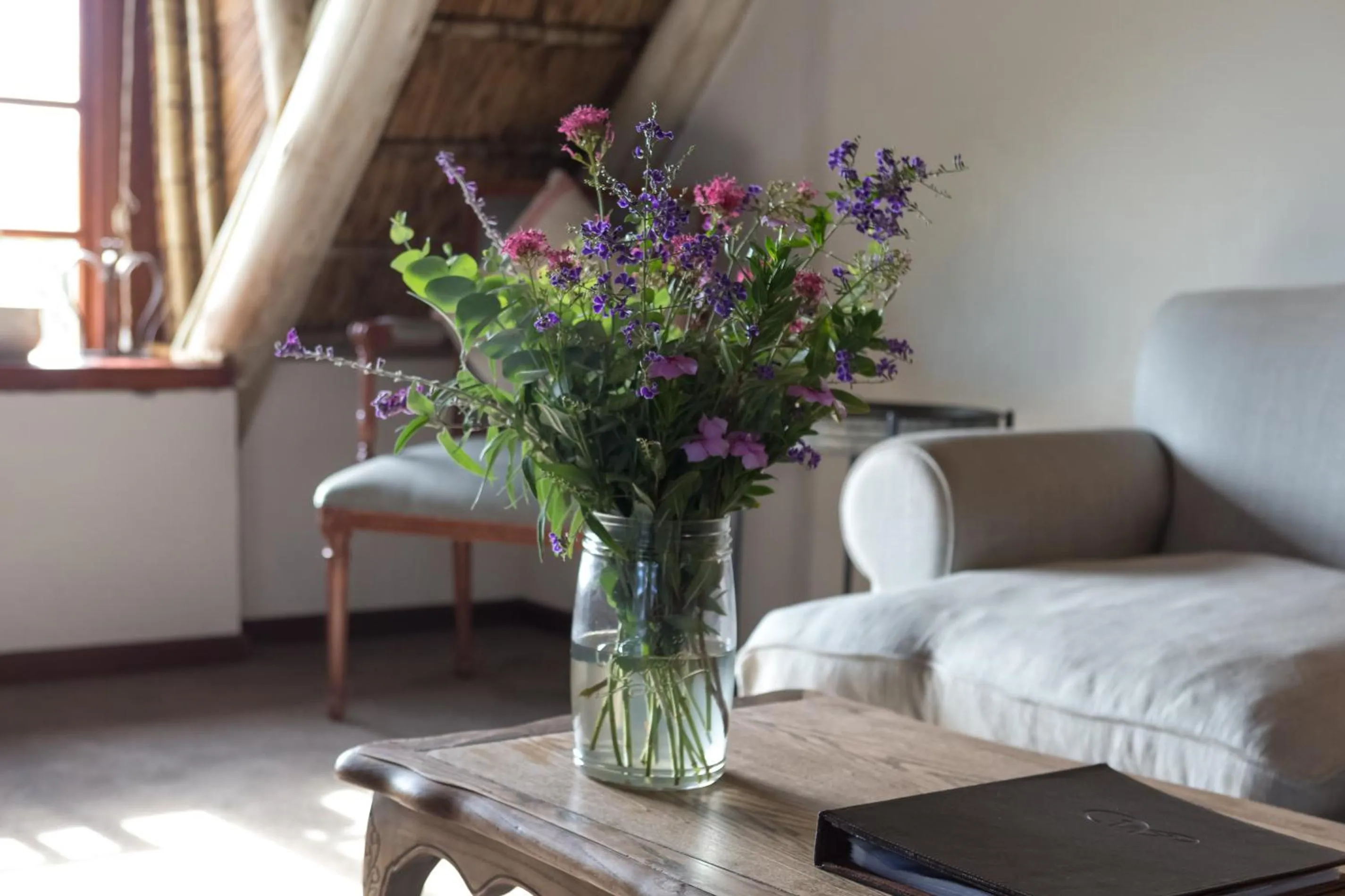 Decorative detail, Bed in Wedgeview Country House & Spa