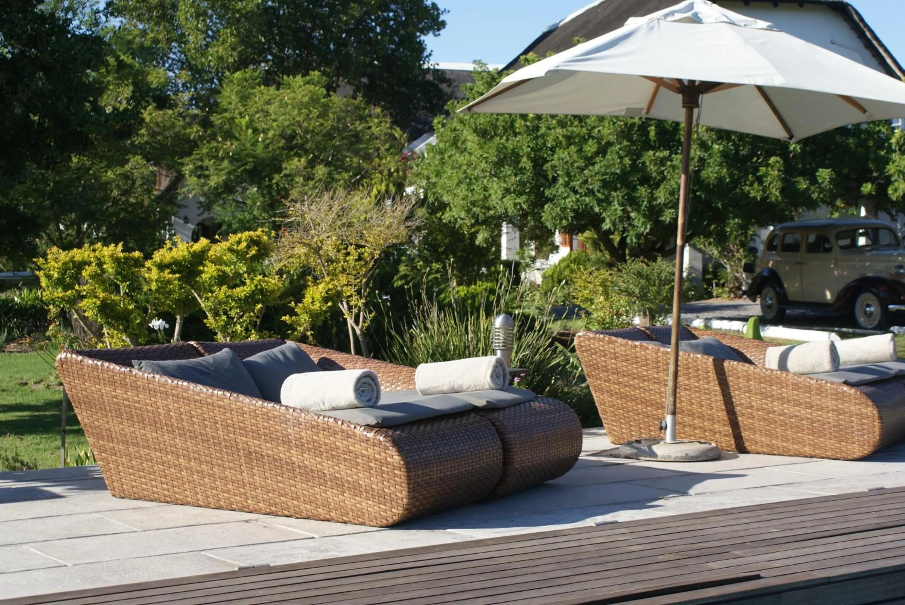 Balcony/Terrace in Wedgeview Country House & Spa